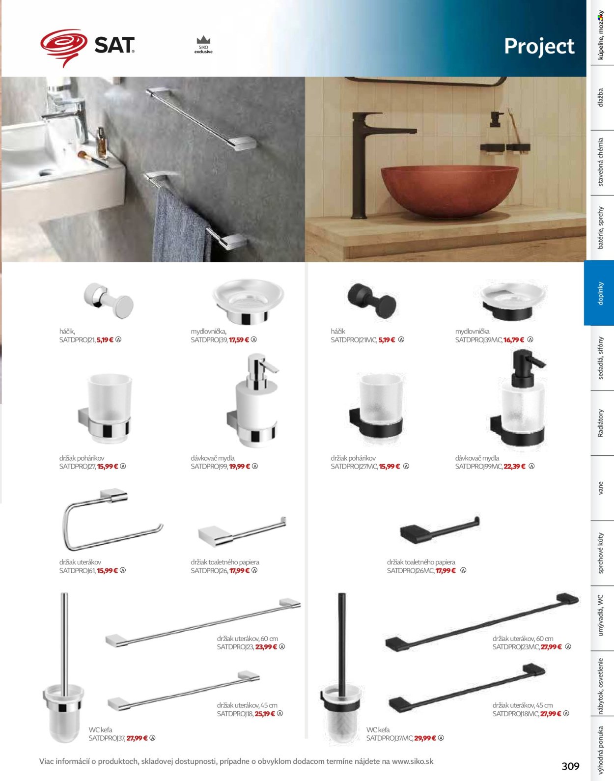 SIKO leták - Kúpeľne 2025/2026 (2025-09-07) | 309