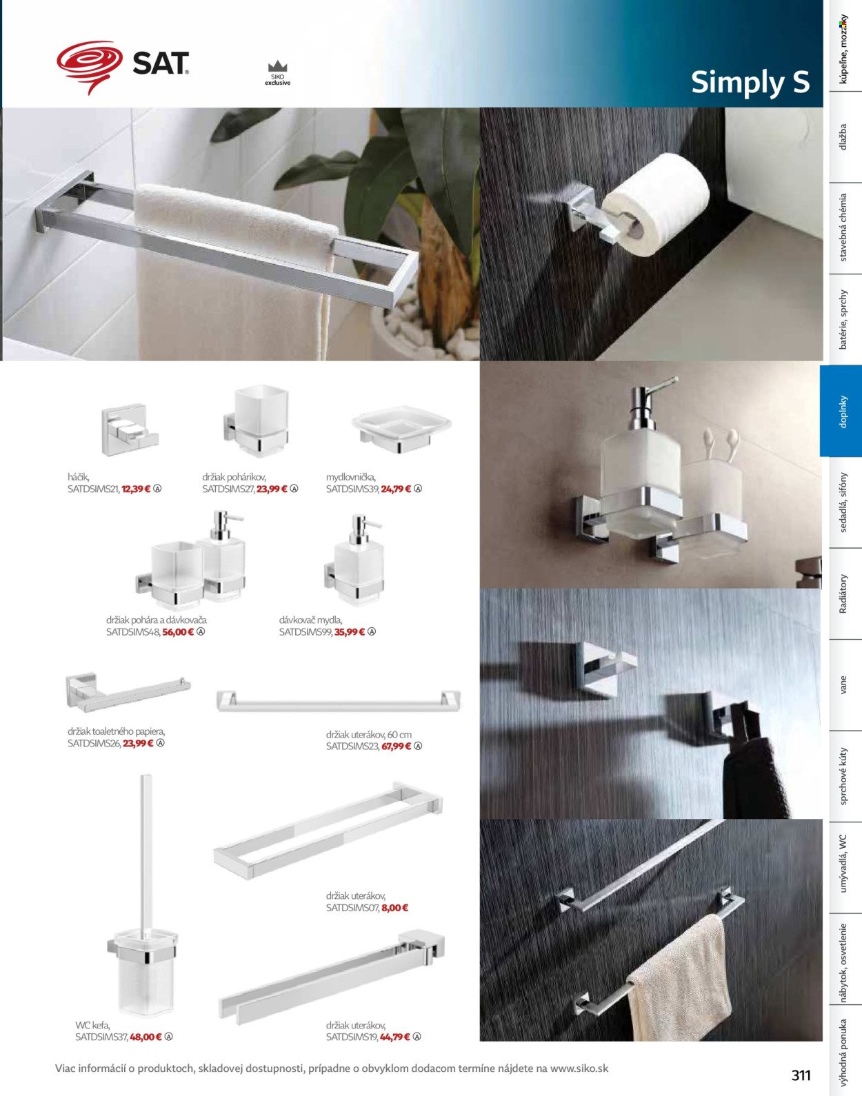 SIKO leták - Kúpeľne 2025/2026 (2025-09-07) | 311