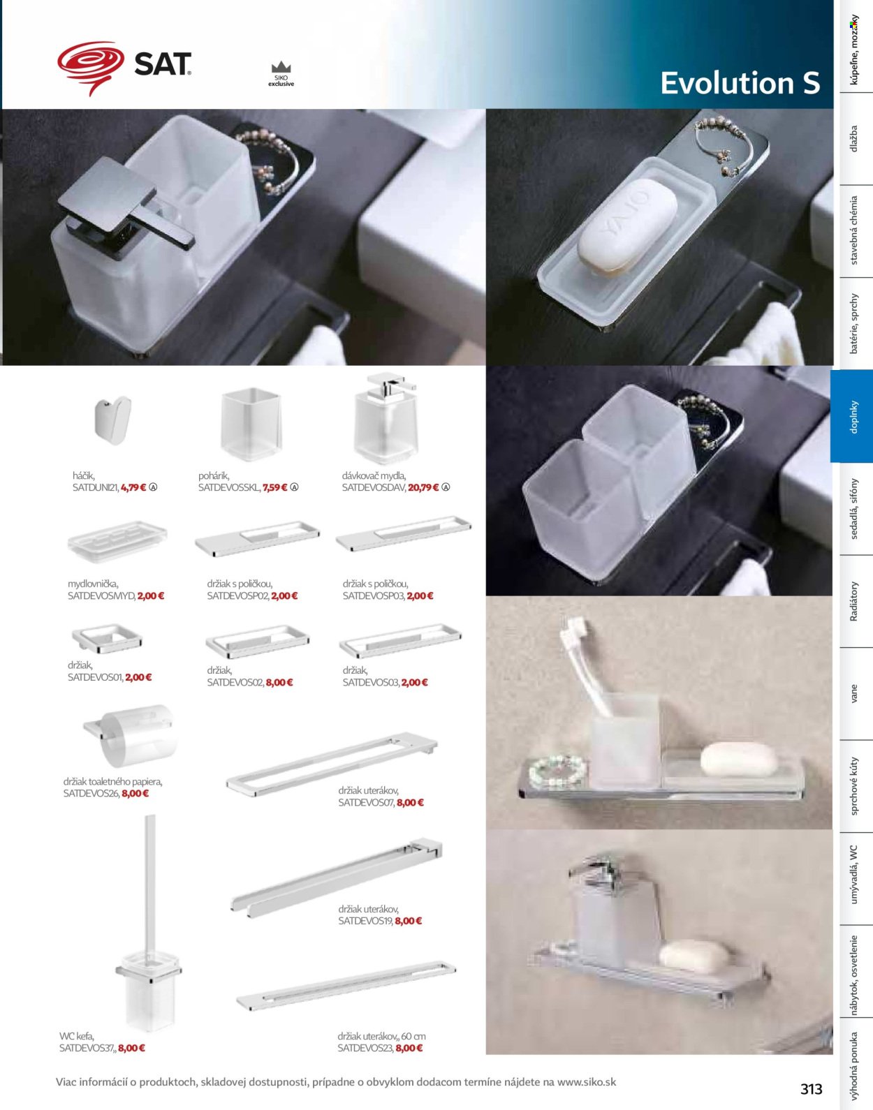SIKO leták - Kúpeľne 2025/2026 (2025-09-07) | 313