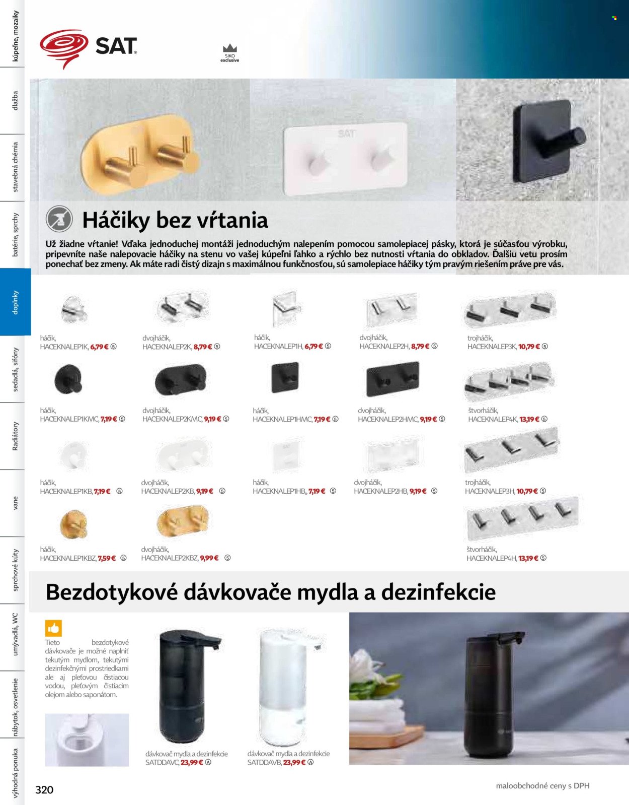 SIKO leták - Kúpeľne 2025/2026 (2025-09-07) | 320