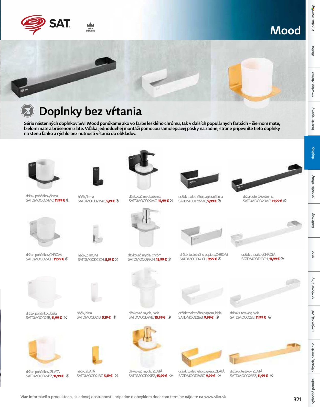 SIKO leták - Kúpeľne 2025/2026 (2025-09-07) | 321