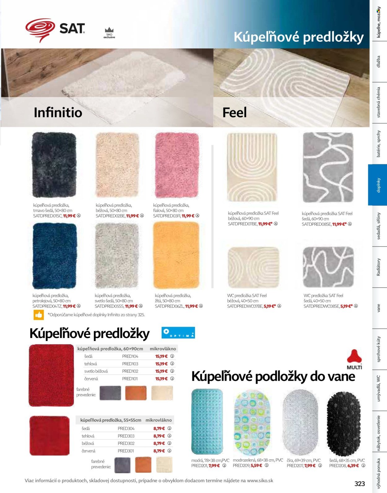 SIKO leták - Kúpeľne 2025/2026 (2025-09-07) | 323