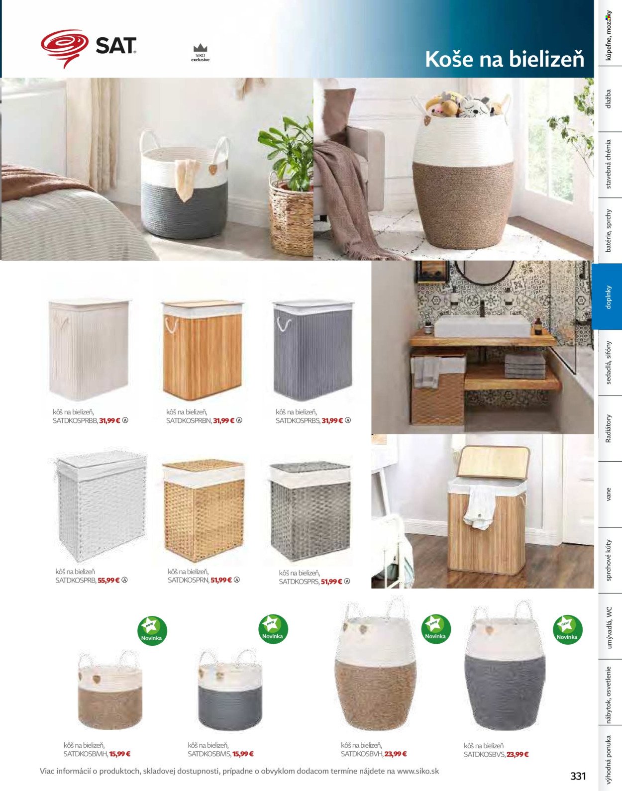 SIKO leták - Kúpeľne 2025/2026 (2025-09-07) | 331