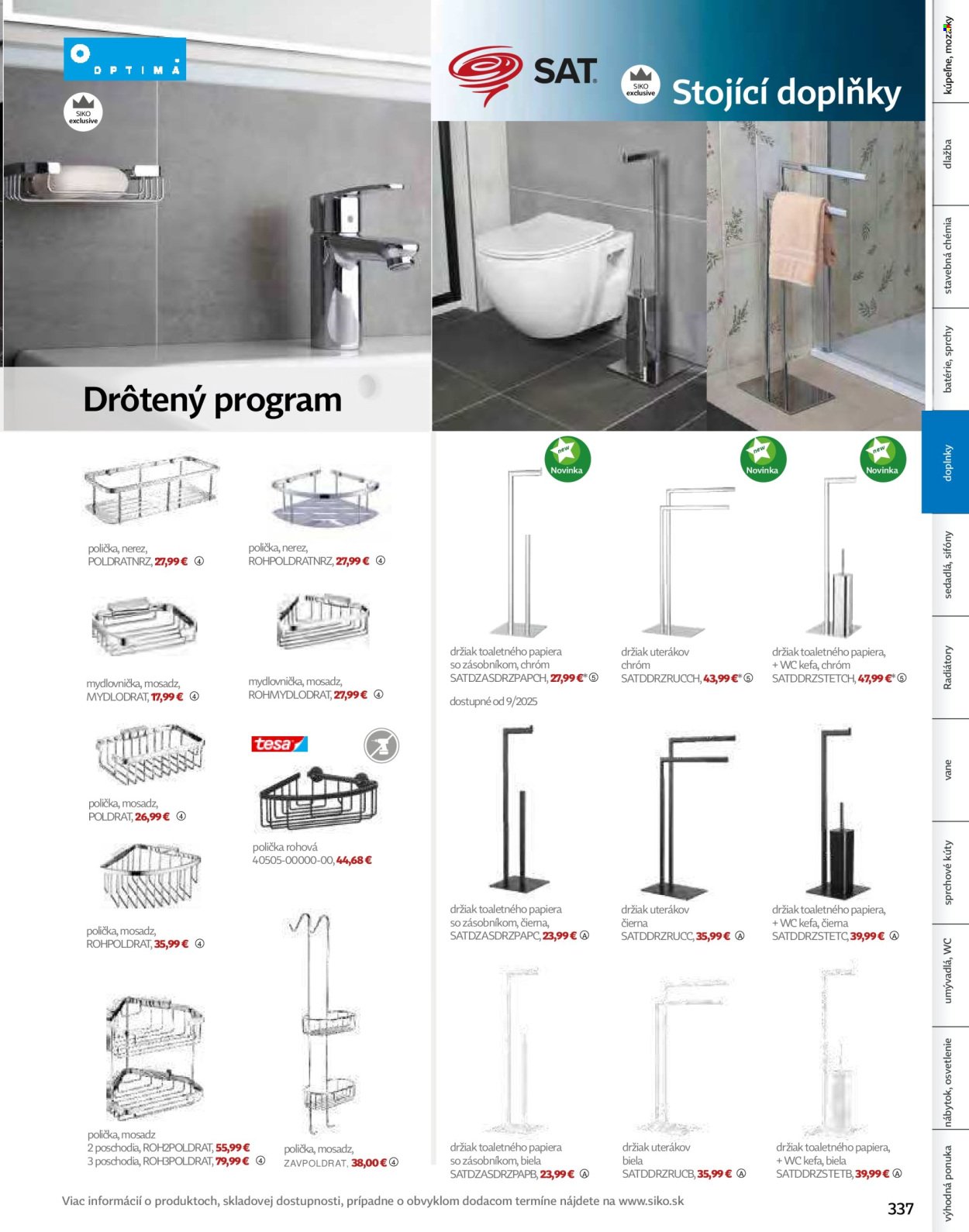 SIKO leták - Kúpeľne 2025/2026 (2025-09-07) | 337