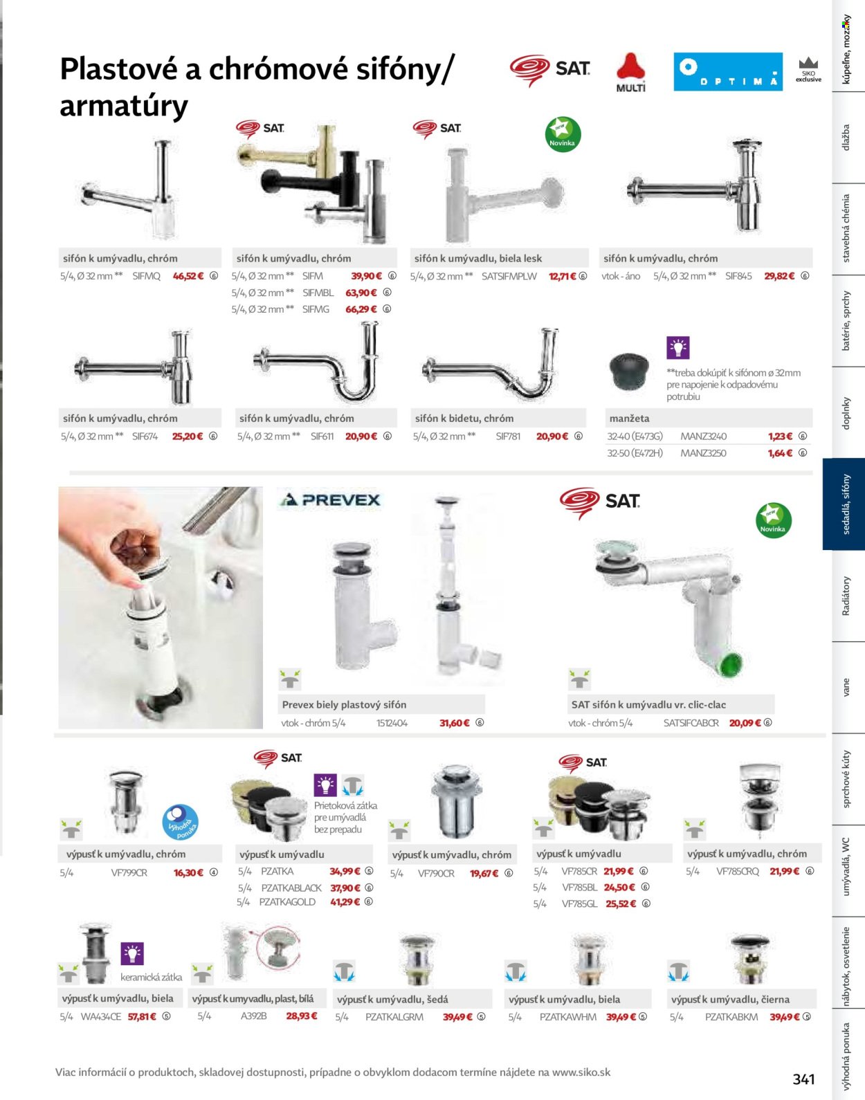 SIKO leták - Kúpeľne 2025/2026 (2025-09-07) | 341