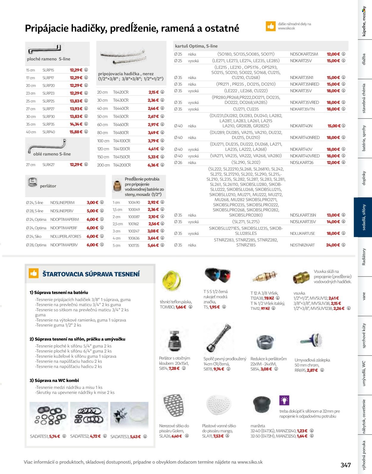 SIKO leták - Kúpeľne 2025/2026 (2025-09-07) | 347