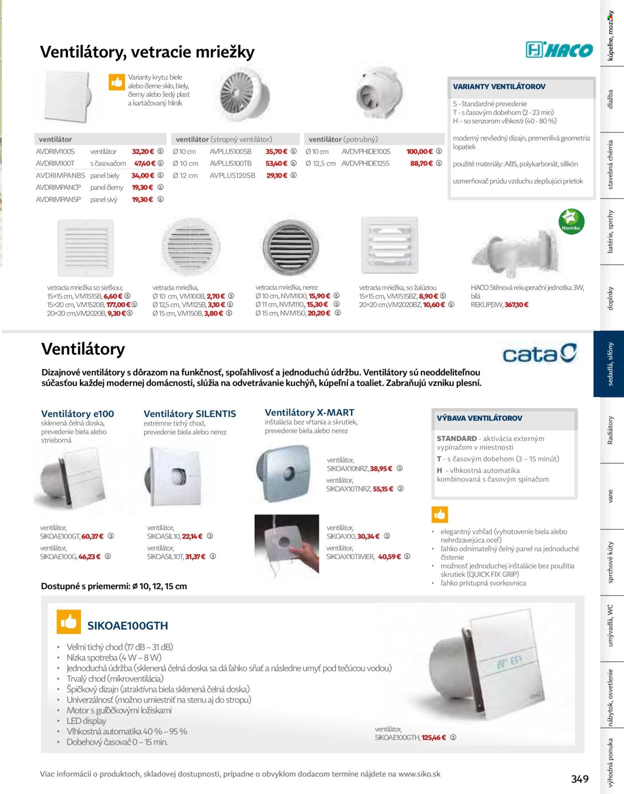 SIKO leták - Kúpeľne 2025/2026 (2025-09-07) | 349
