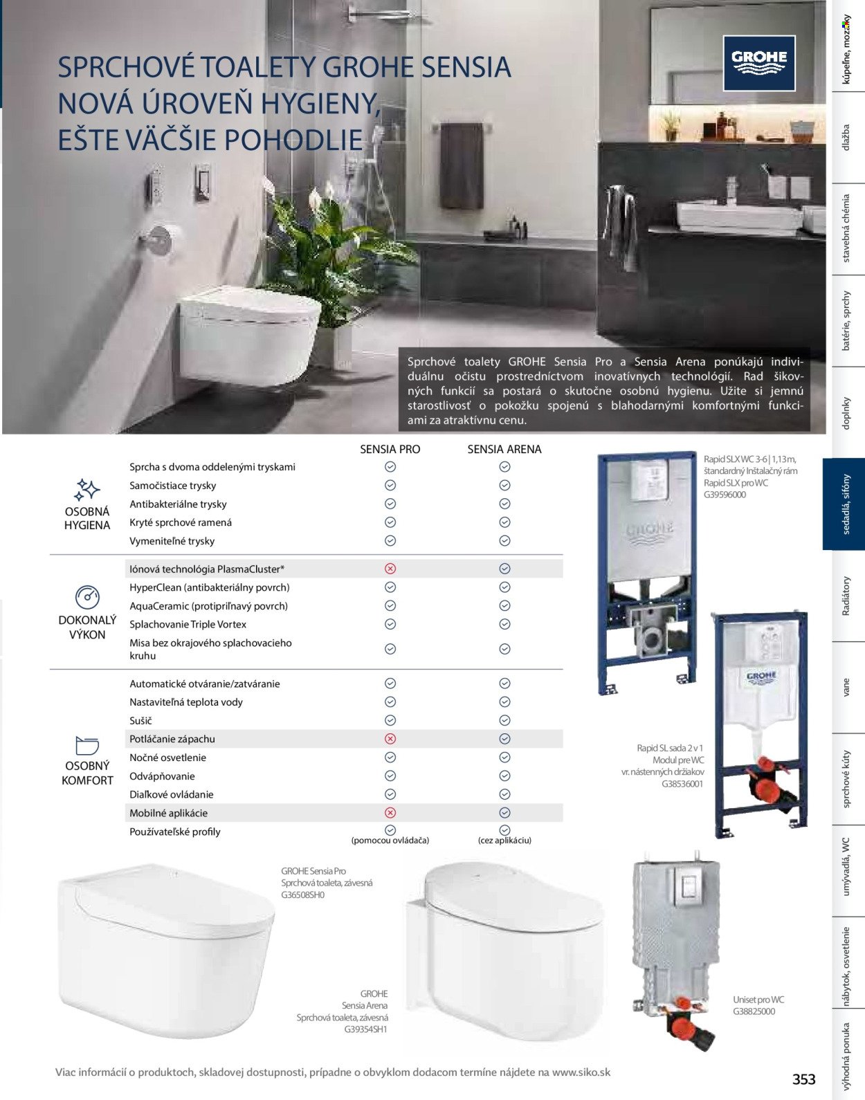 SIKO leták - Kúpeľne 2025/2026 (2025-09-07) | 353