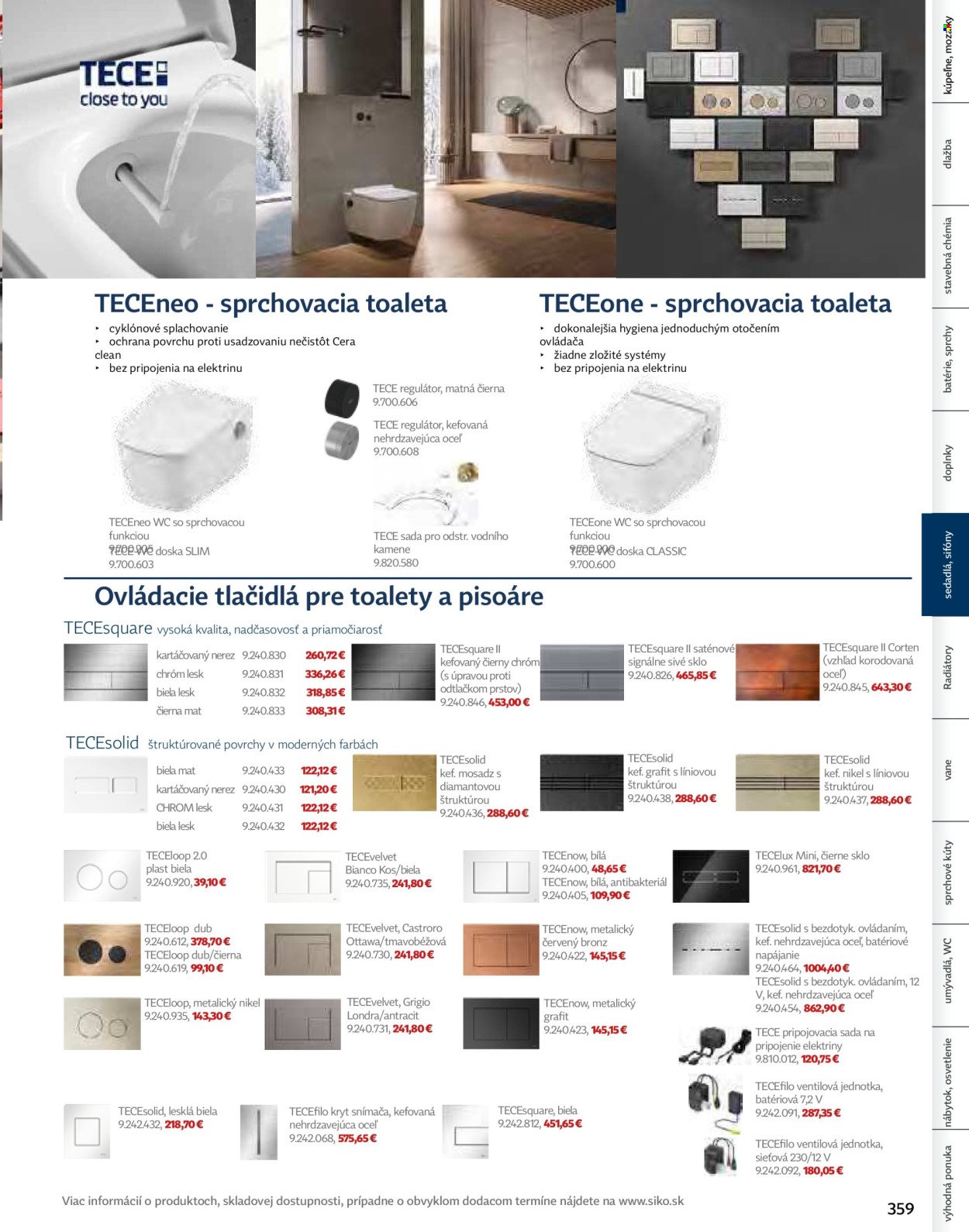 SIKO leták - Kúpeľne 2025/2026 (2025-09-07) | 359