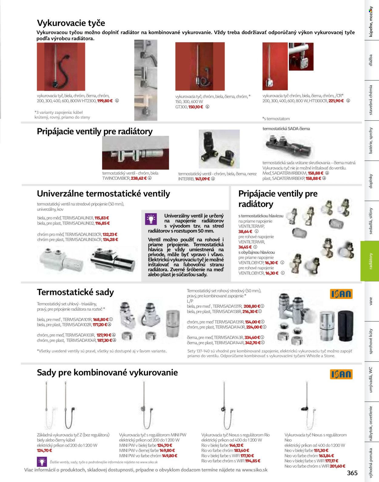 SIKO leták - Kúpeľne 2025/2026 (2025-09-07) | 365