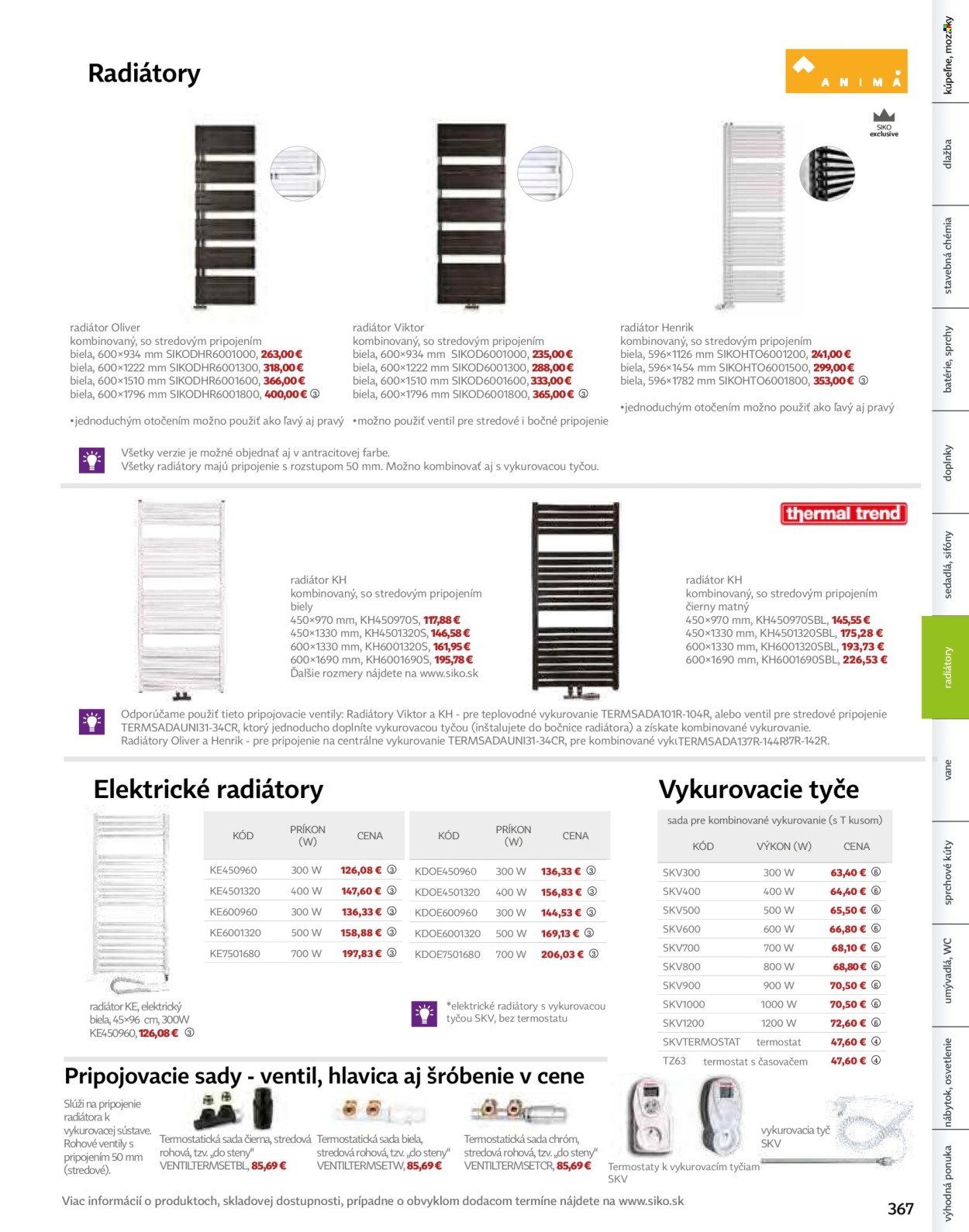 SIKO leták - Kúpeľne 2025/2026 (2025-09-07) | 367