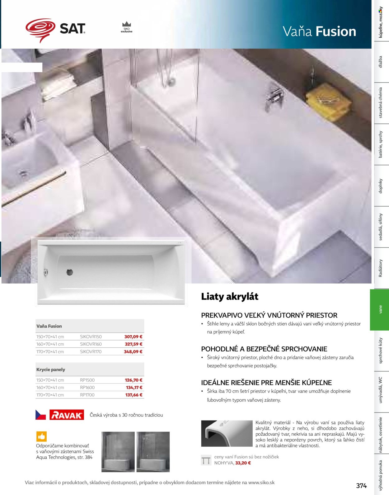 SIKO leták - Kúpeľne 2025/2026 (2025-09-07) | 375