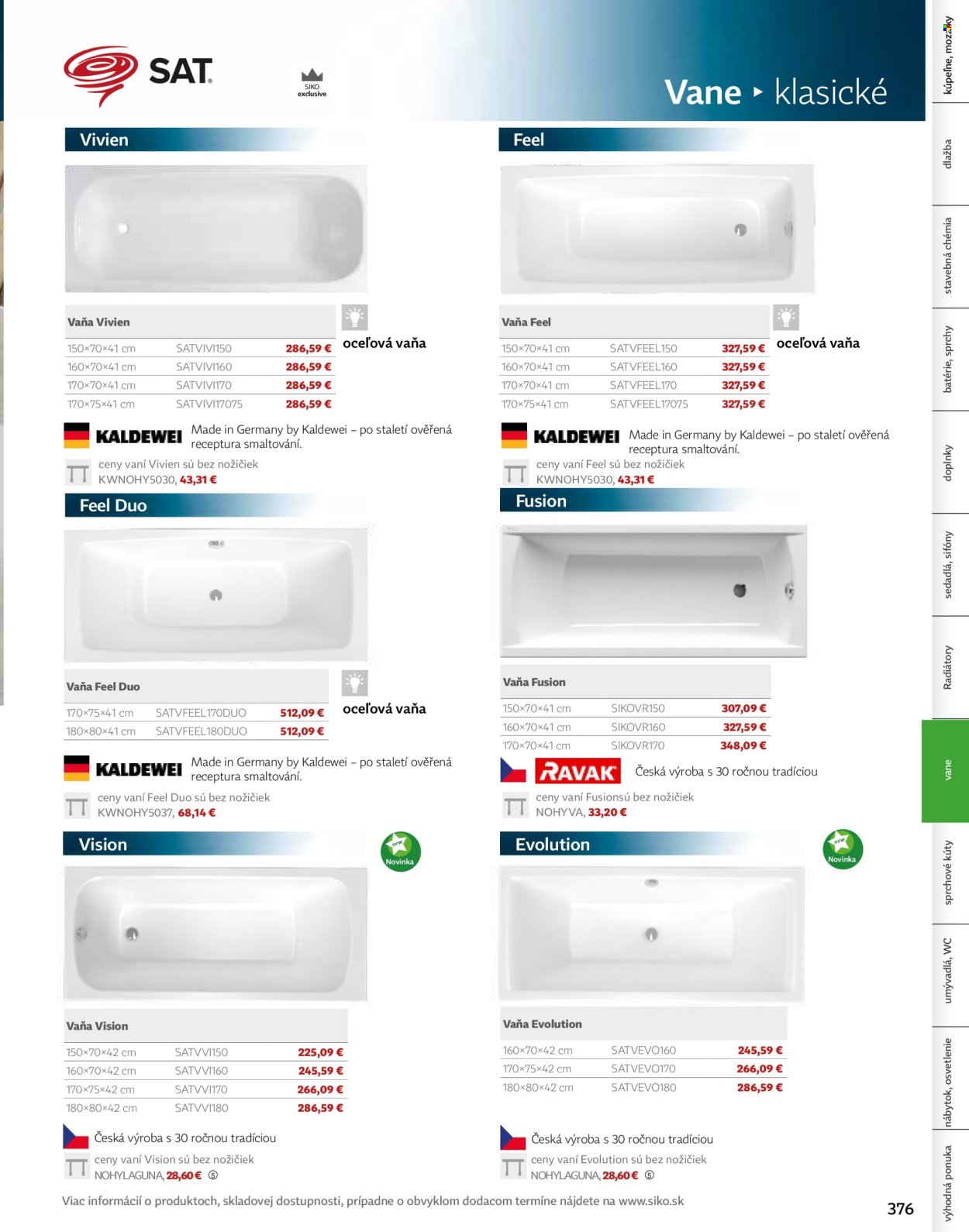 SIKO leták - Kúpeľne 2025/2026 (2025-09-07) | 377