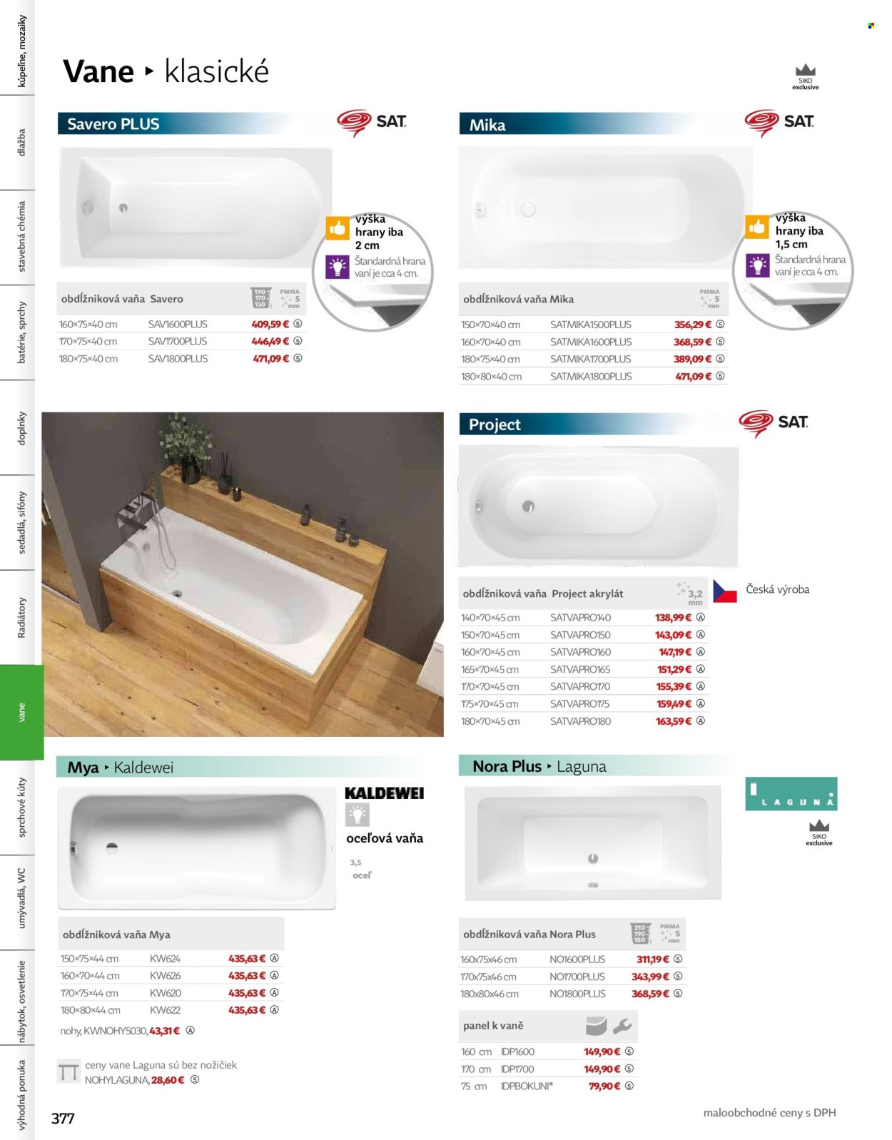 SIKO leták - Kúpeľne 2025/2026 (2025-09-07) | 378