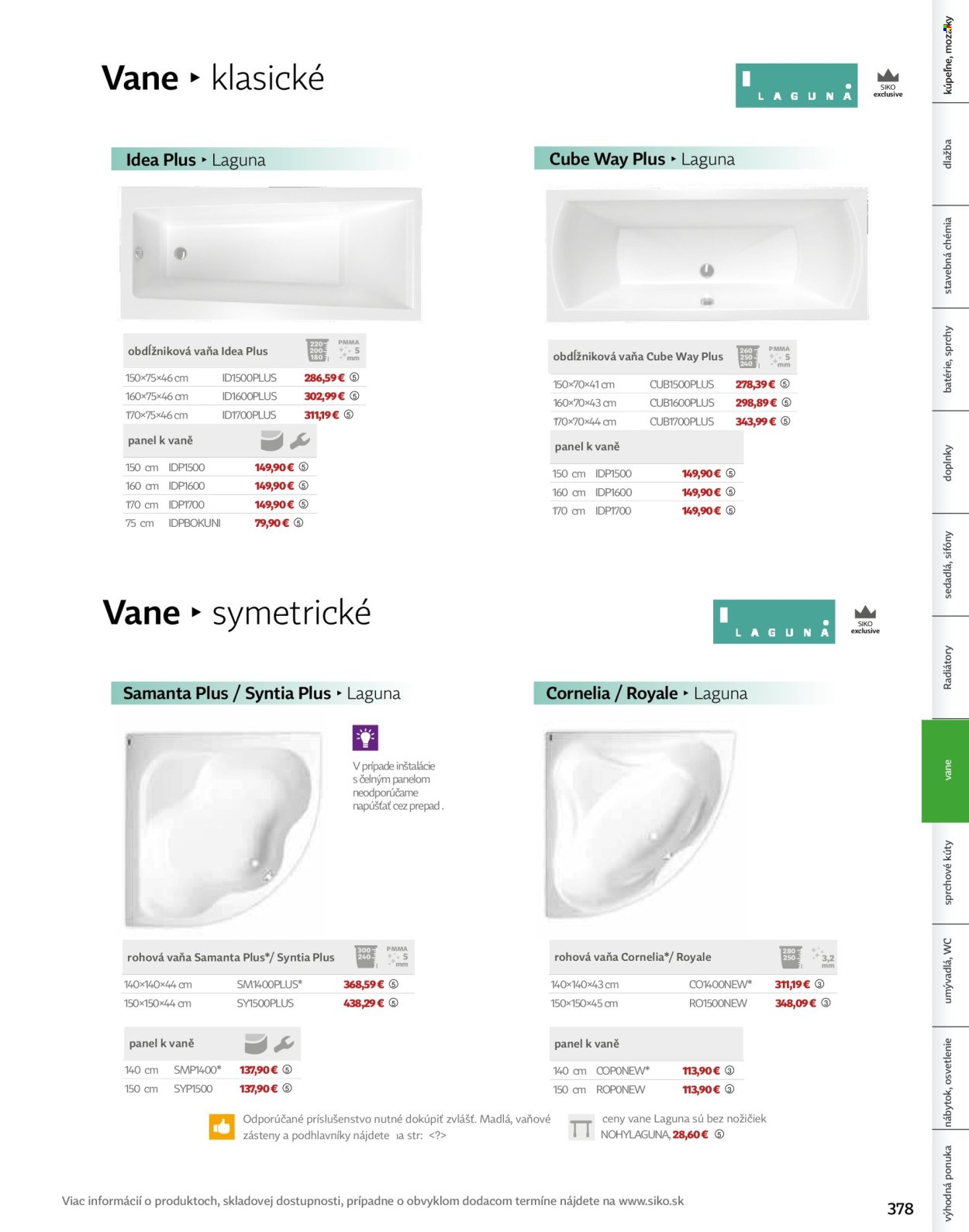 SIKO leták - Kúpeľne 2025/2026 (2025-09-07) | 379