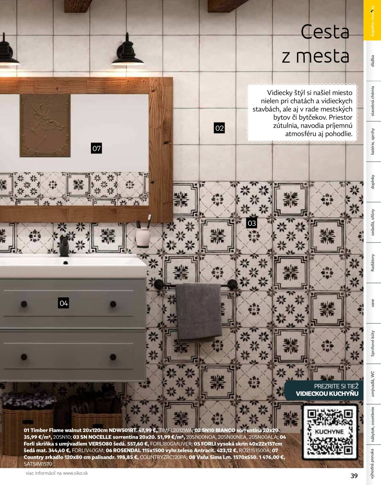 SIKO leták - Kúpeľne 2025/2026 (2025-09-07) | 39