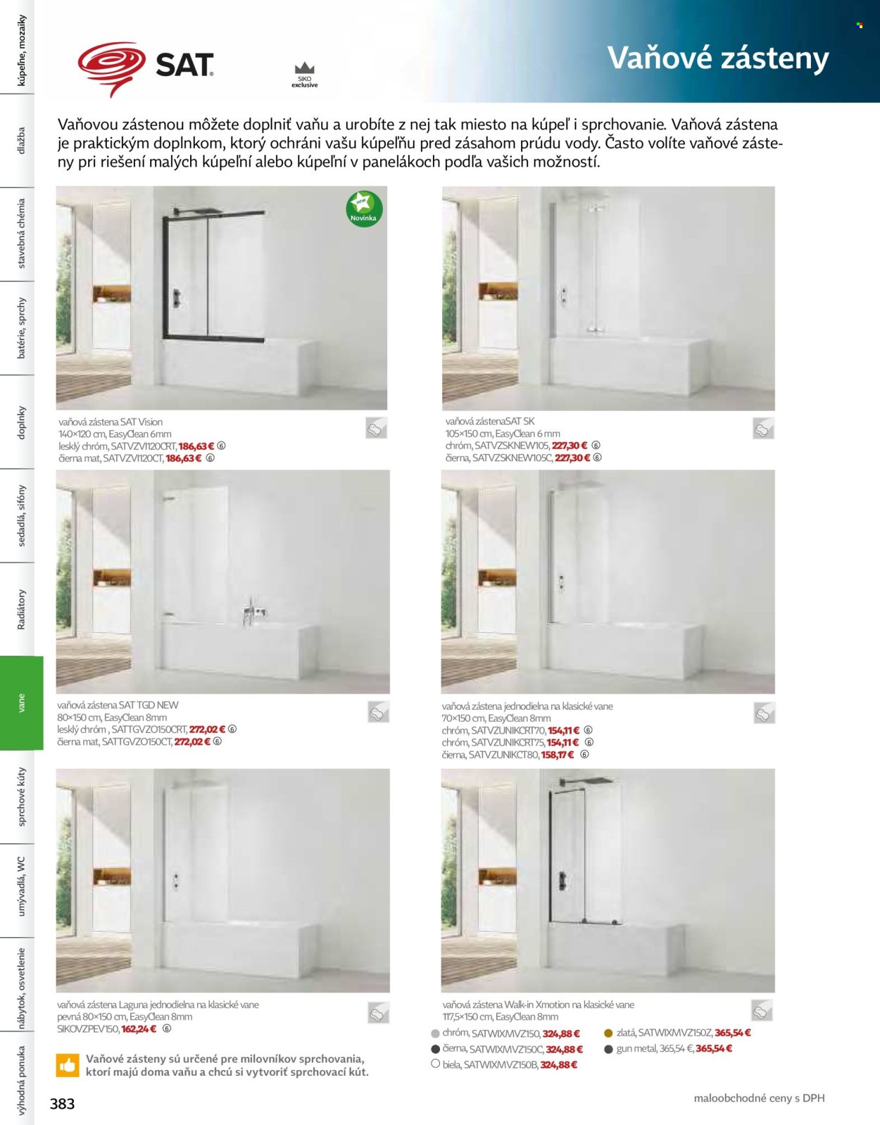 SIKO leták - Kúpeľne 2025/2026 (2025-09-07) | 384