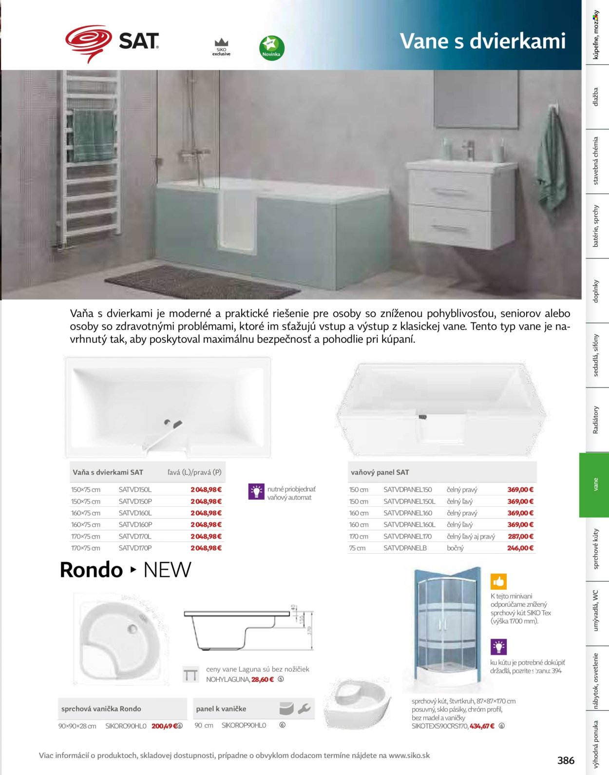 SIKO leták - Kúpeľne 2025/2026 (2025-09-07) | 387