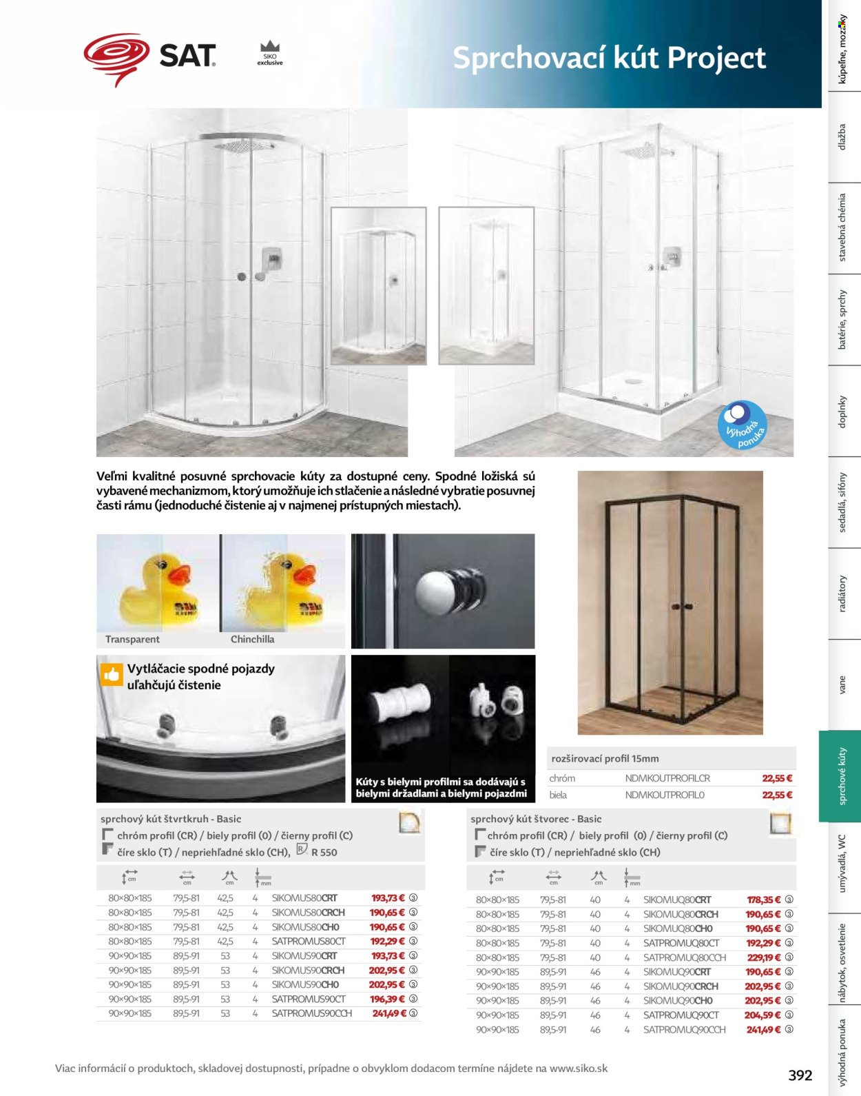SIKO leták - Kúpeľne 2025/2026 (2025-09-07) | 393