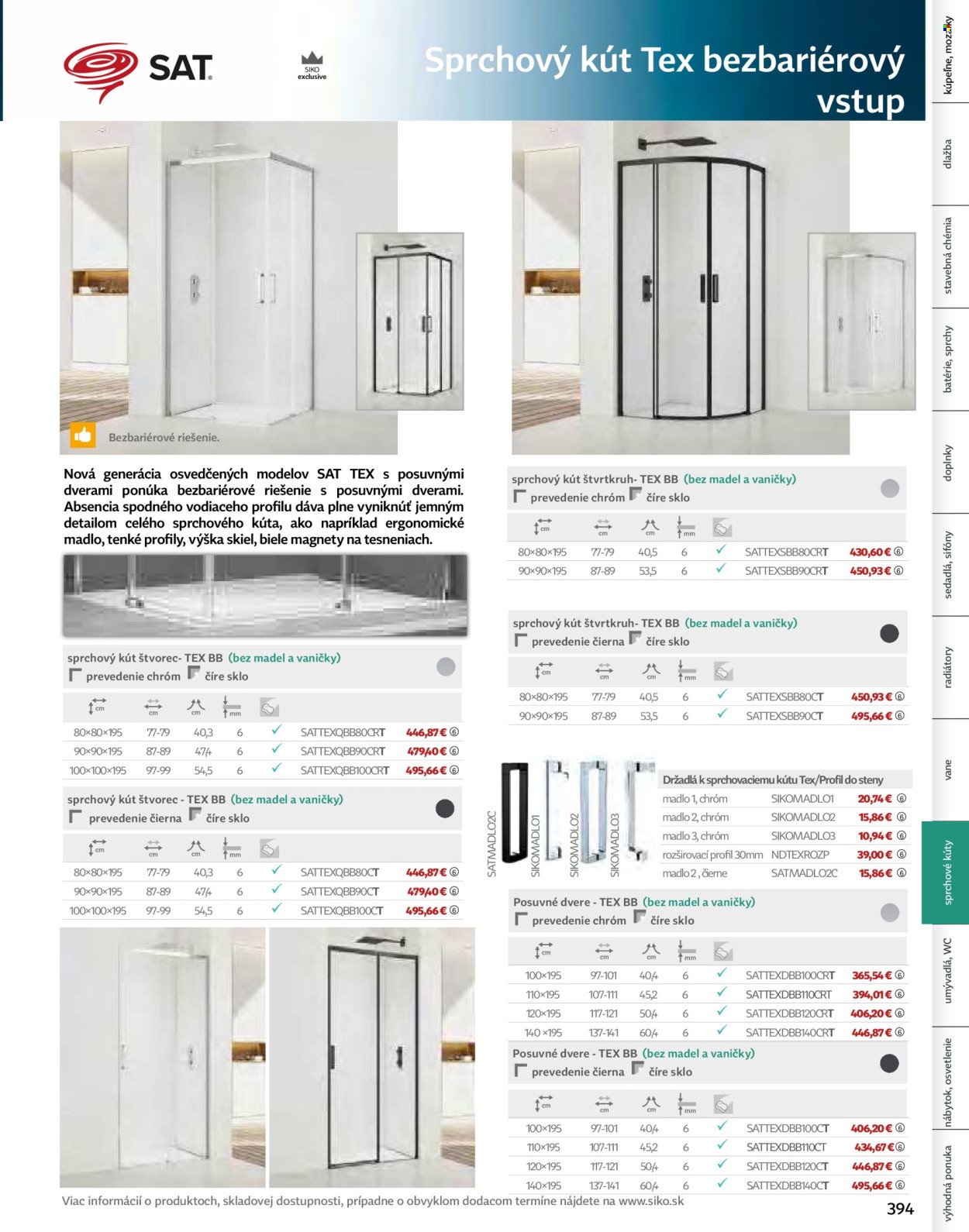 SIKO leták - Kúpeľne 2025/2026 (2025-09-07) | 395