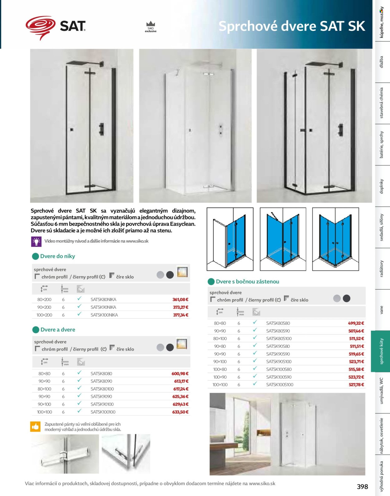 SIKO leták - Kúpeľne 2025/2026 (2025-09-07) | 399