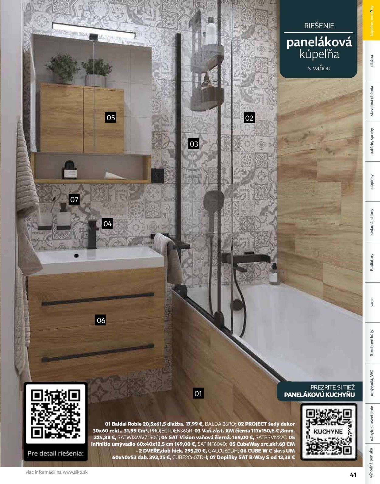 SIKO leták - Kúpeľne 2025/2026 (2025-09-07) | 41