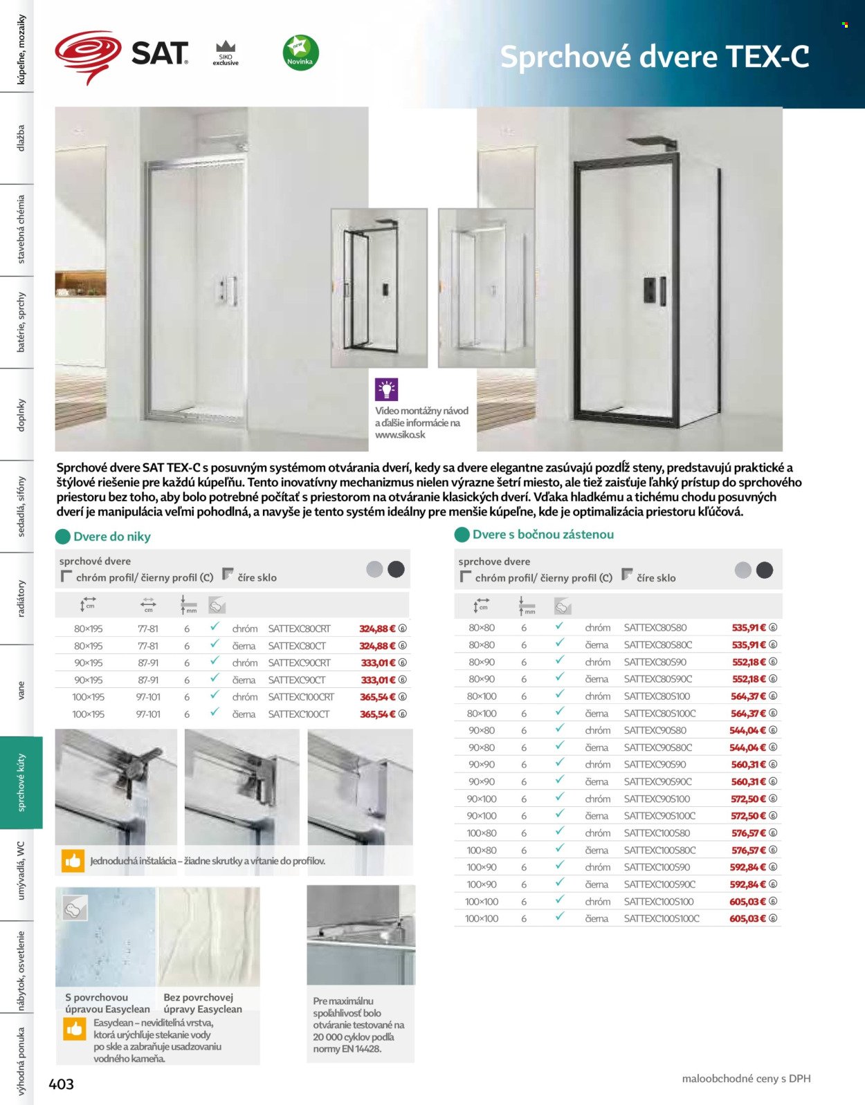 SIKO leták - Kúpeľne 2025/2026 (2025-09-07) | 404