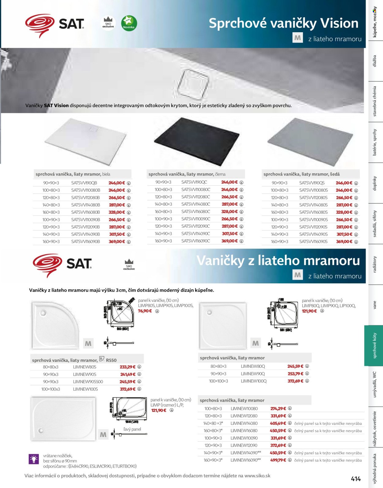 SIKO leták - Kúpeľne 2025/2026 (2025-09-07) | 415
