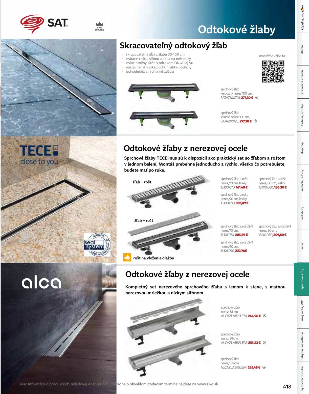 SIKO leták - Kúpeľne 2025/2026 (2025-09-07) | 419