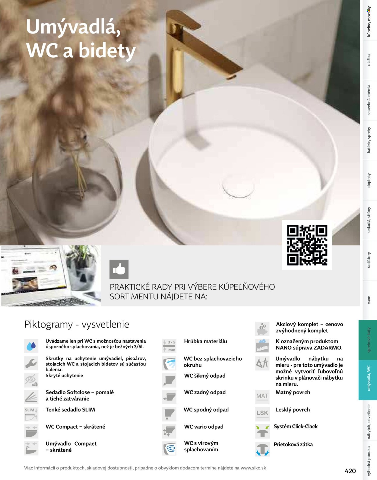 SIKO leták - Kúpeľne 2025/2026 (2025-09-07) | 421