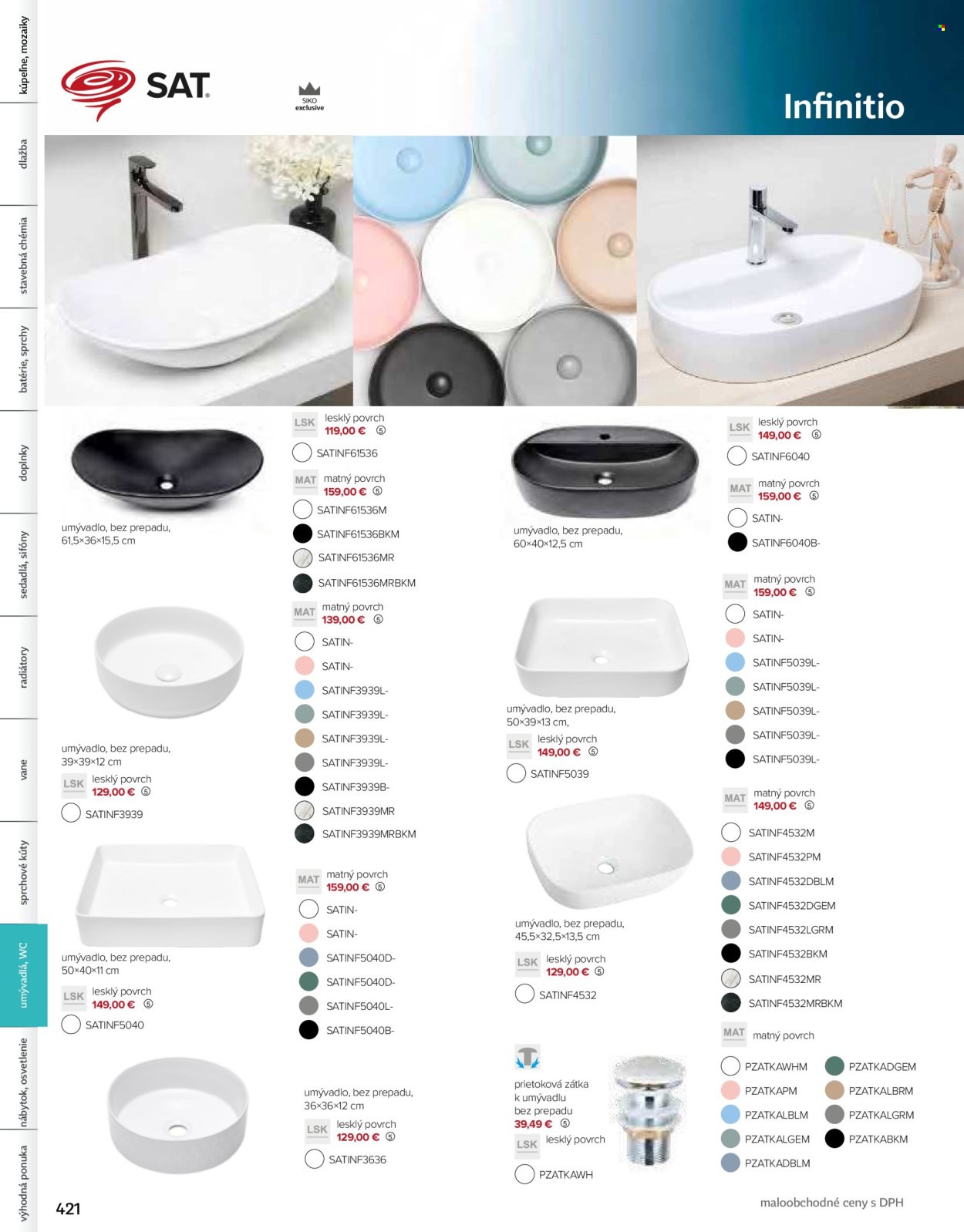 SIKO leták - Kúpeľne 2025/2026 (2025-09-07) | 422