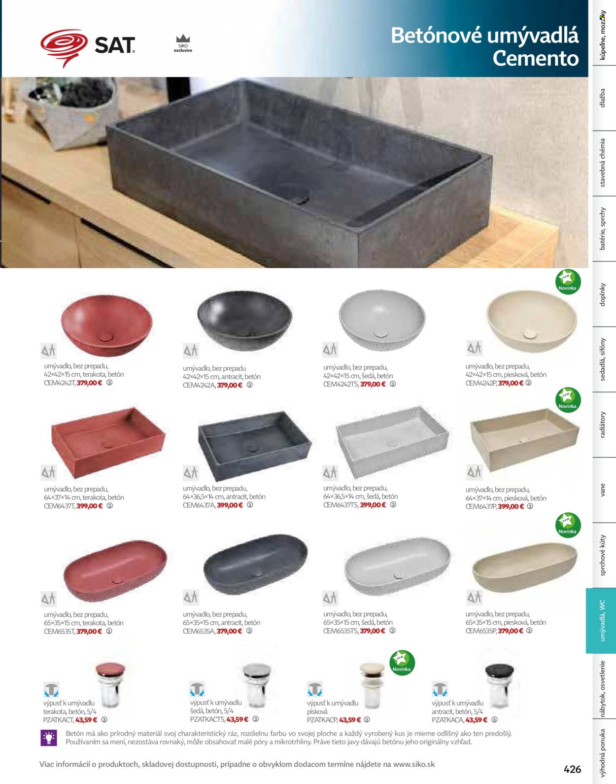 SIKO leták - Kúpeľne 2025/2026 (2025-09-07) | 427