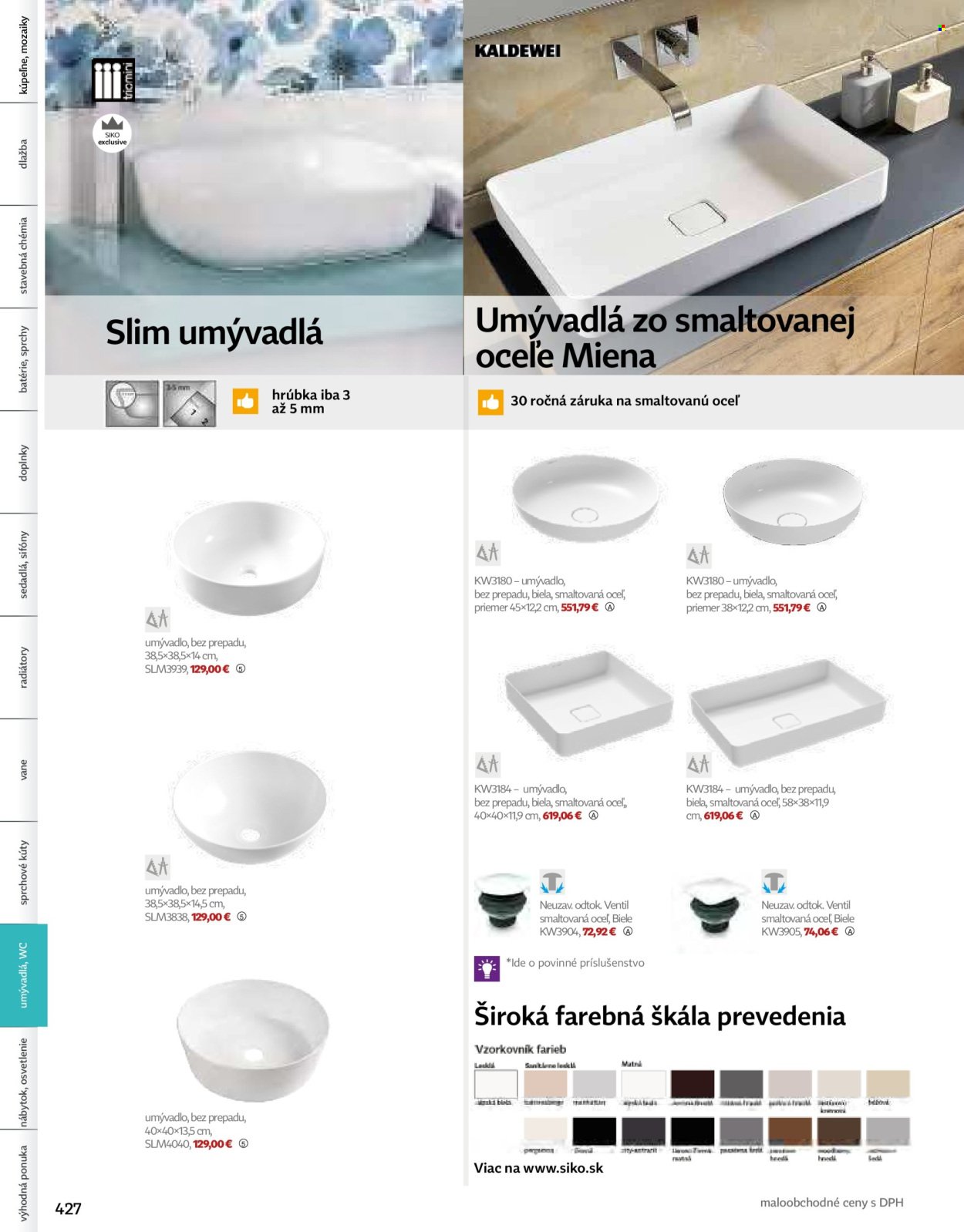 SIKO leták - Kúpeľne 2025/2026 (2025-09-07) | 428