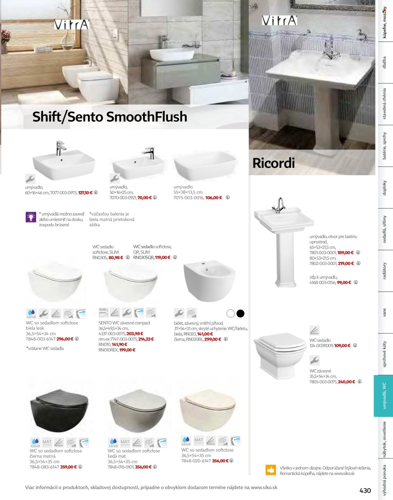 SIKO leták - Kúpeľne 2025/2026 (2025-09-07) | 431