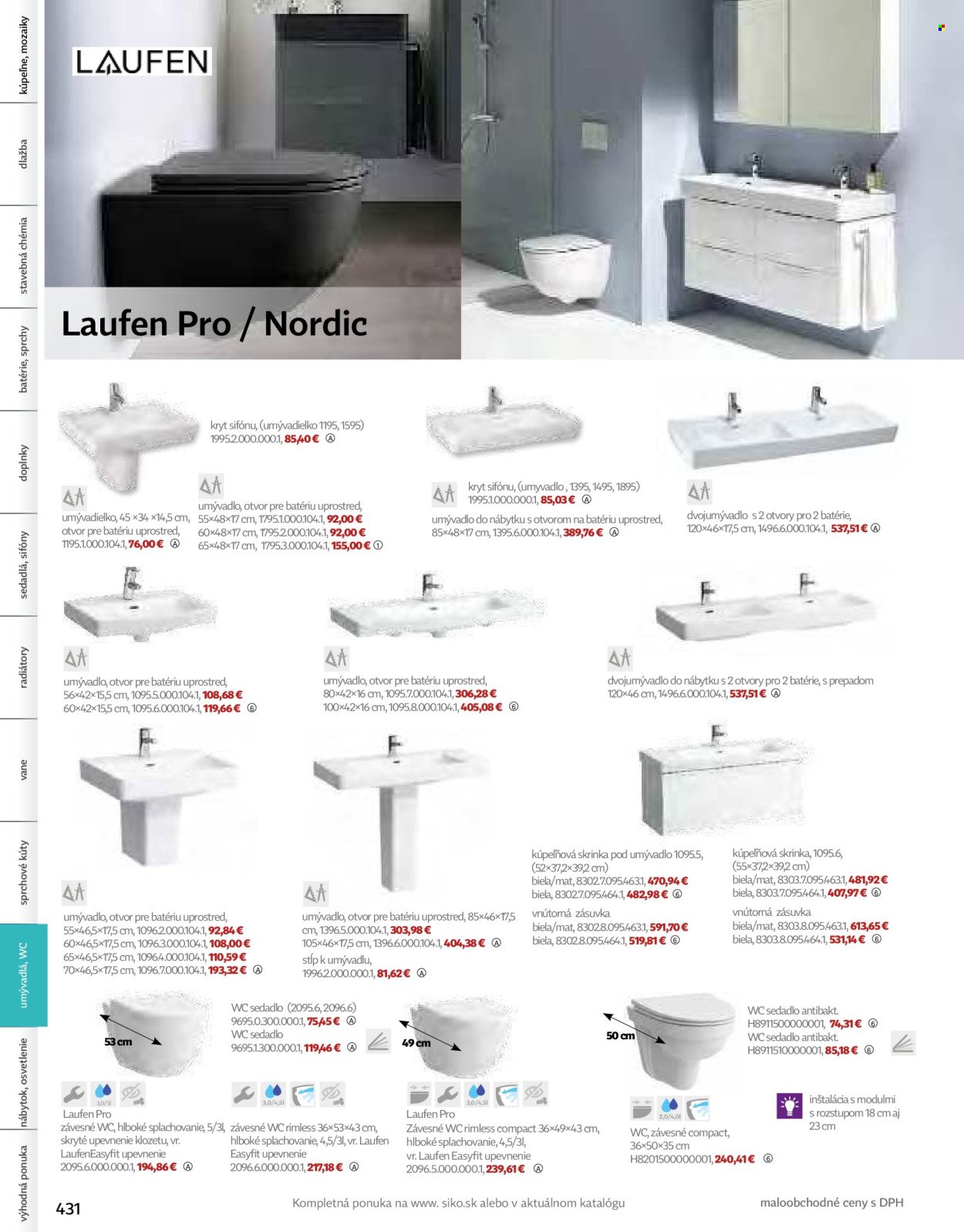 SIKO leták - Kúpeľne 2025/2026 (2025-09-07) | 432