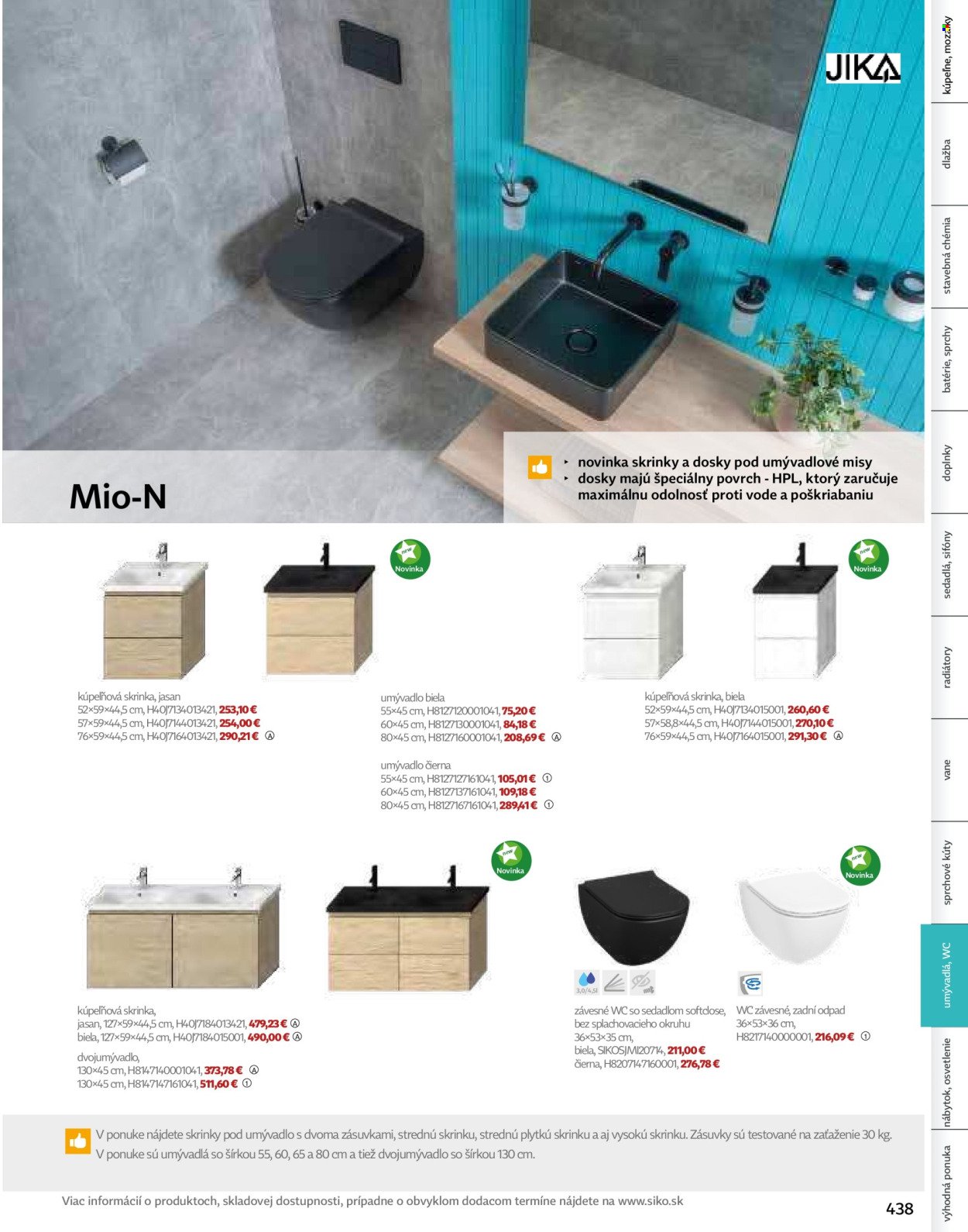 SIKO leták - Kúpeľne 2025/2026 (2025-09-07) | 439
