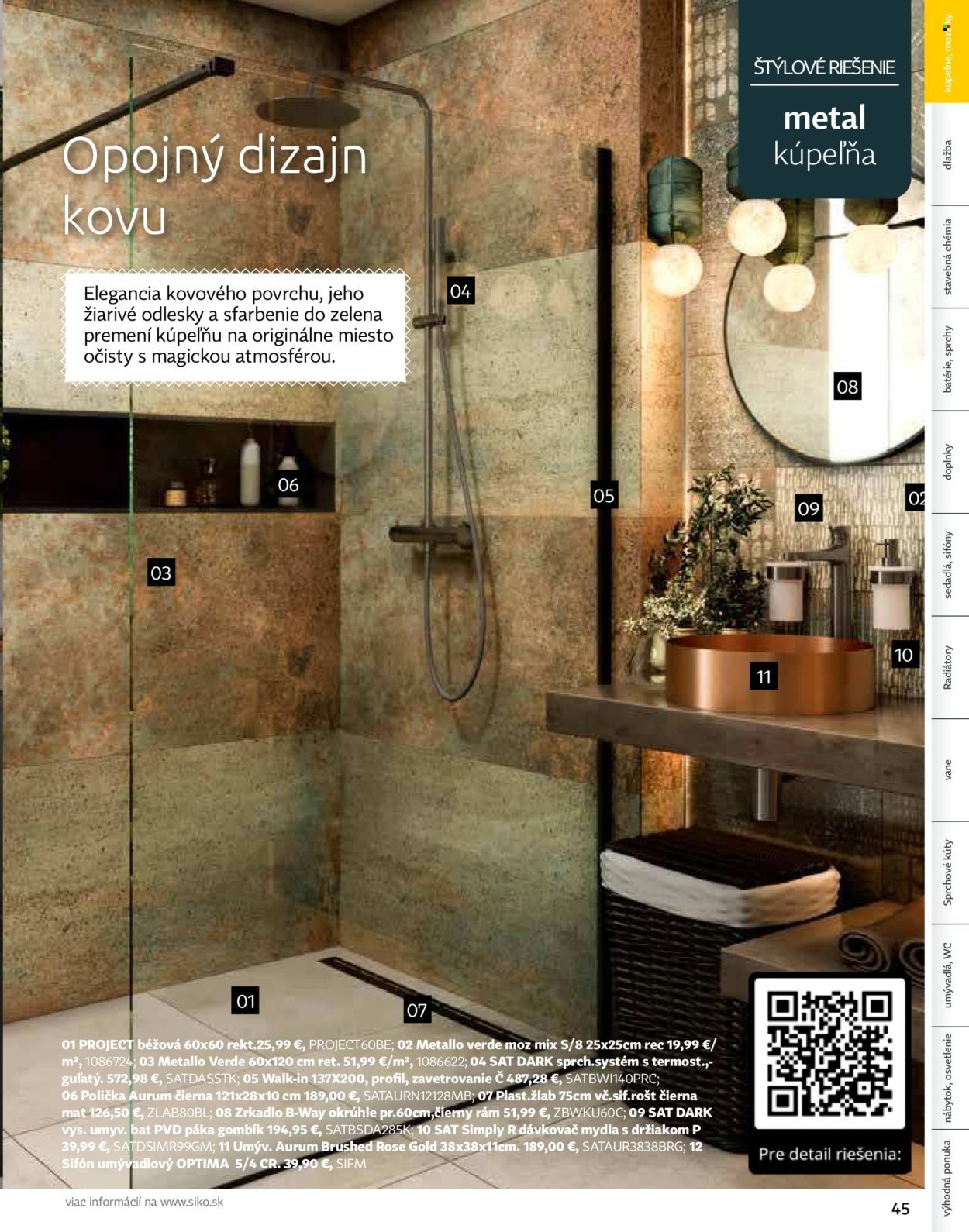 SIKO leták - Kúpeľne 2025/2026 (2025-09-07) | 45