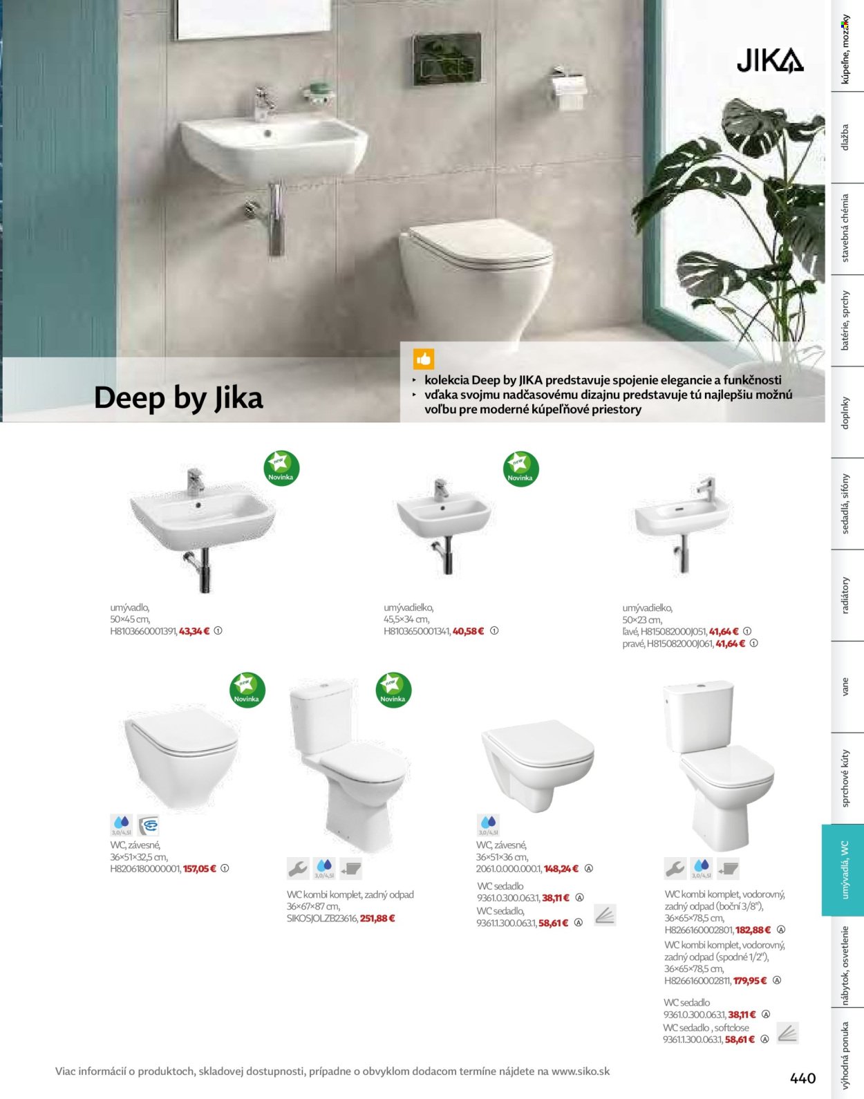 SIKO leták - Kúpeľne 2025/2026 (2025-09-07) | 441