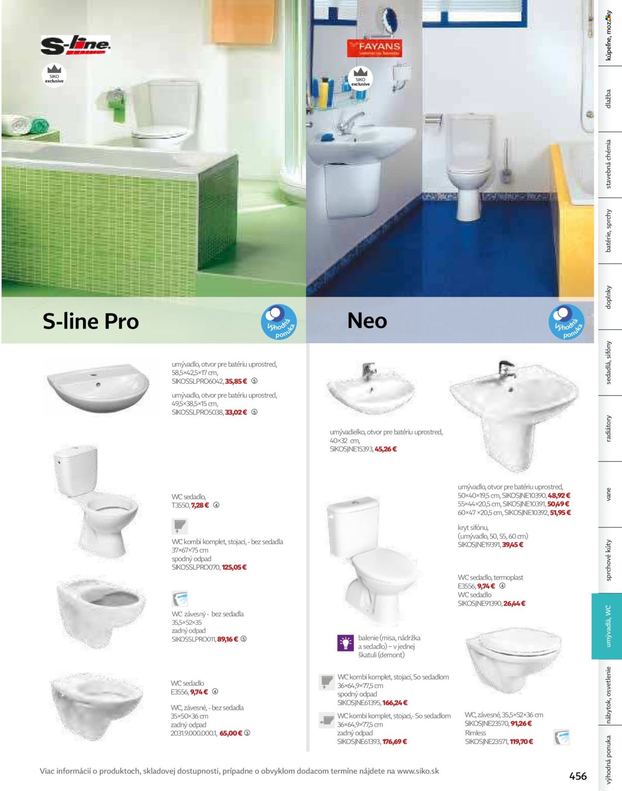 SIKO leták - Kúpeľne 2025/2026 (2025-09-07) | 457