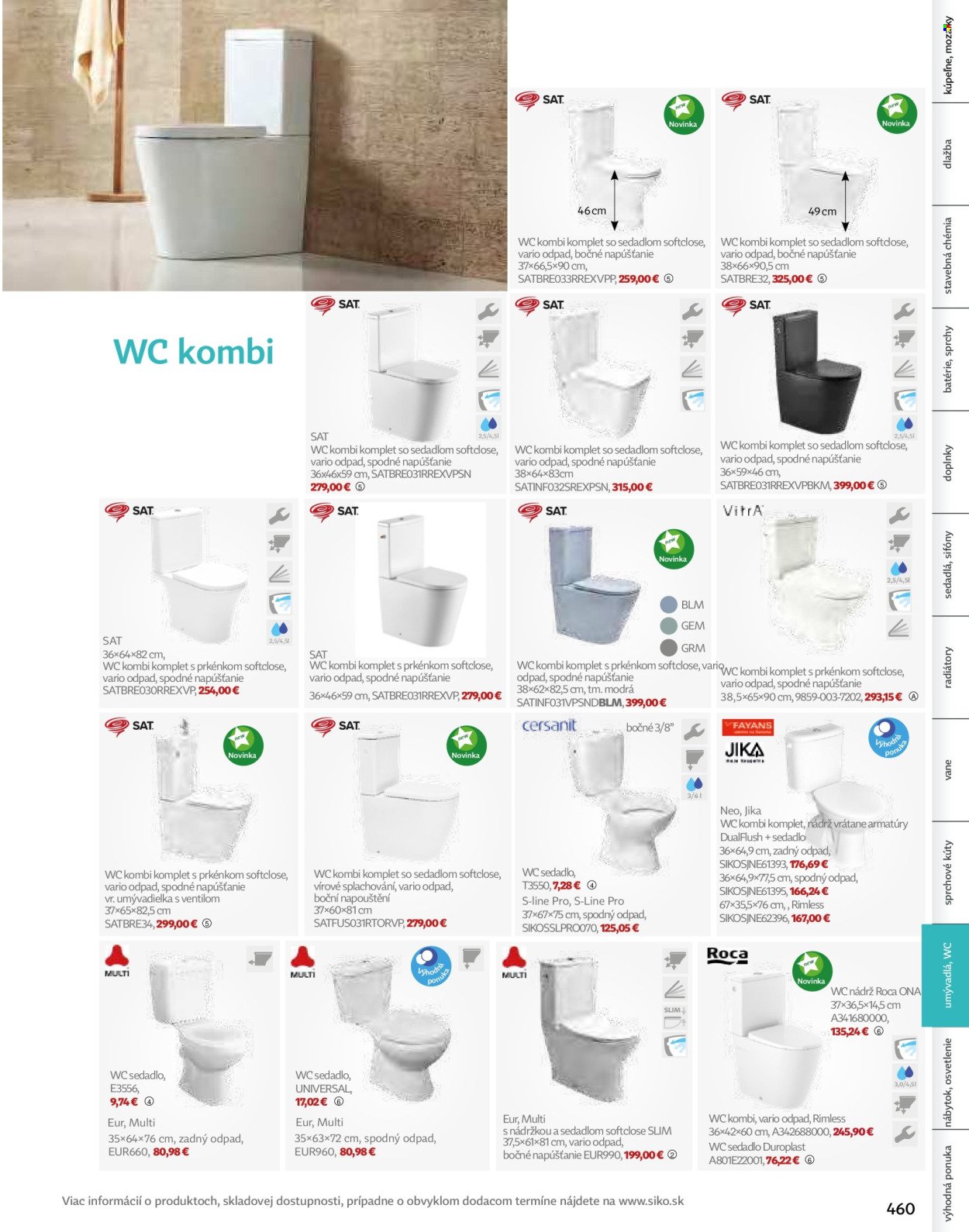 SIKO leták - Kúpeľne 2025/2026 (2025-09-07) | 461