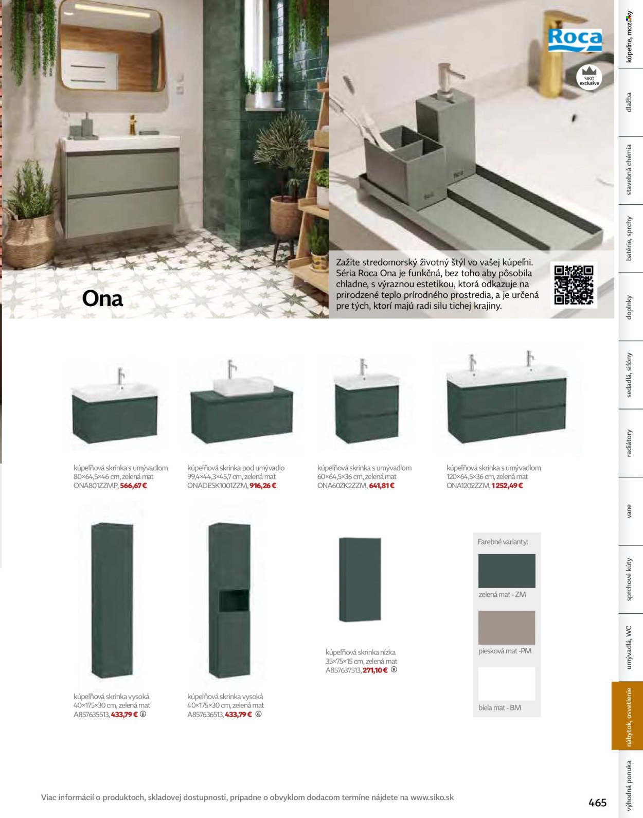 SIKO leták - Kúpeľne 2025/2026 (2025-09-07) | 465