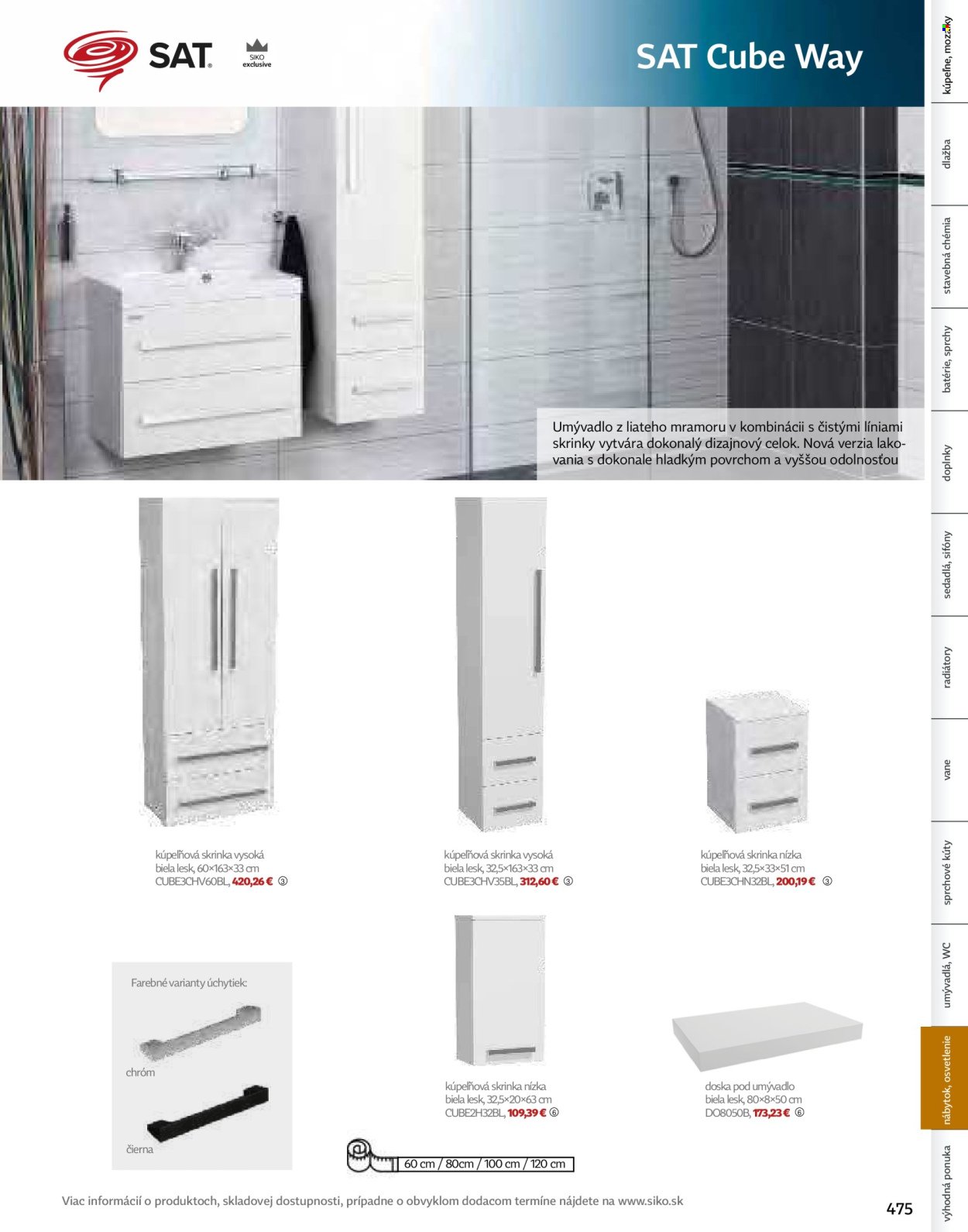 SIKO leták - Kúpeľne 2025/2026 (2025-09-07) | 475