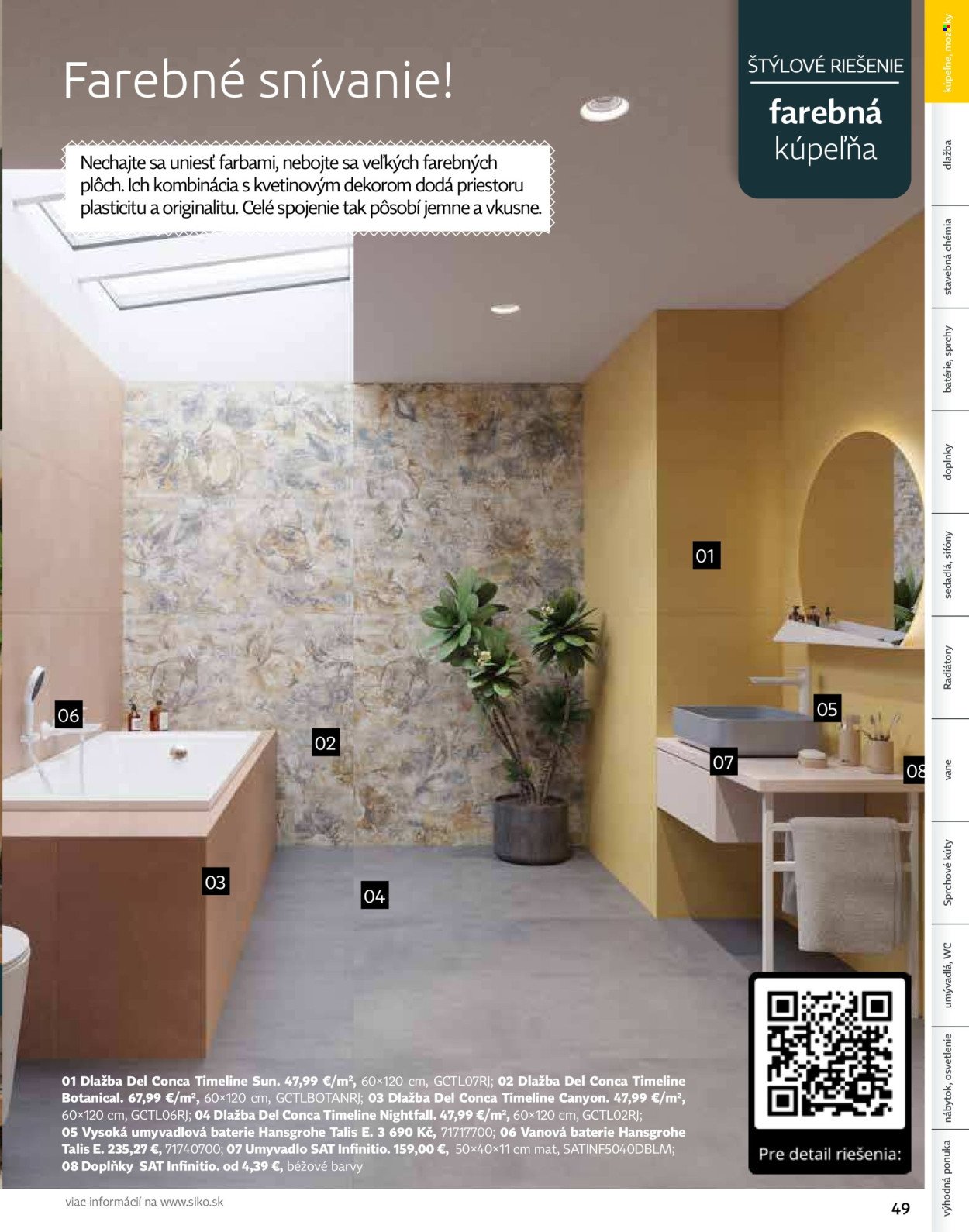 SIKO leták - Kúpeľne 2025/2026 (2025-09-07) | 49