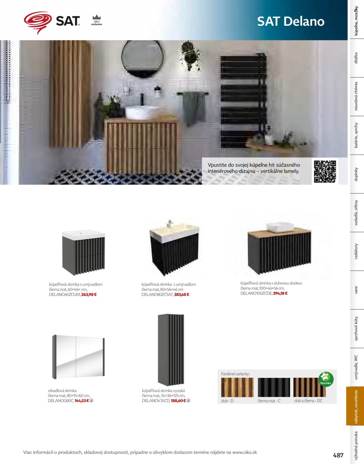 SIKO leták - Kúpeľne 2025/2026 (2025-09-07) | 487