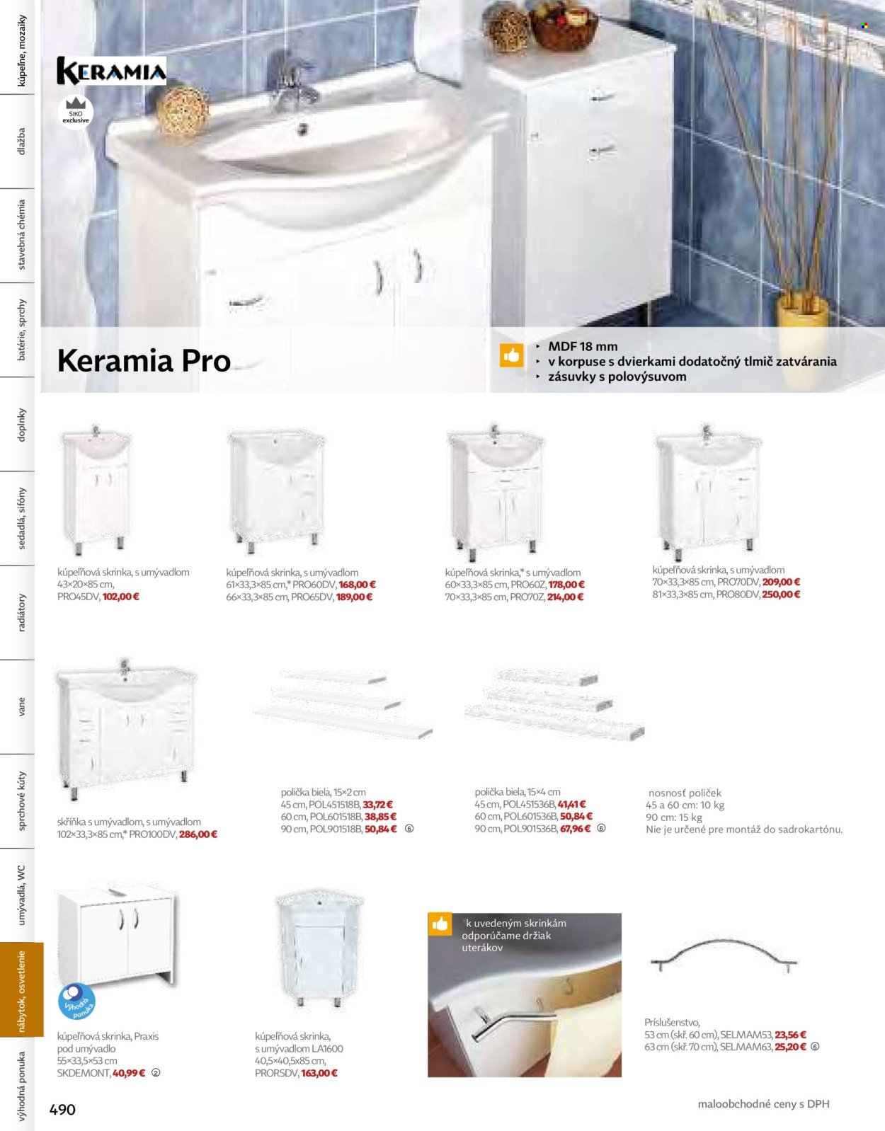 SIKO leták - Kúpeľne 2025/2026 (2025-09-07) | 490