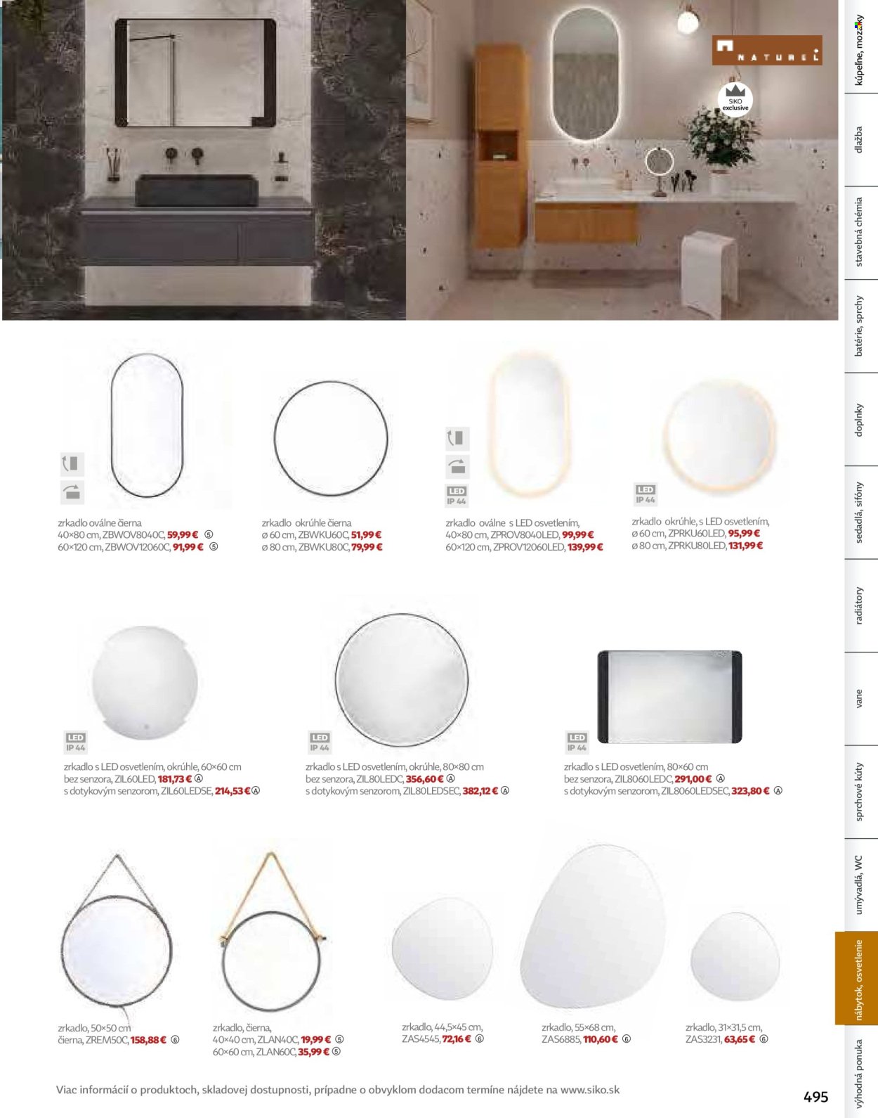 SIKO leták - Kúpeľne 2025/2026 (2025-09-07) | 495