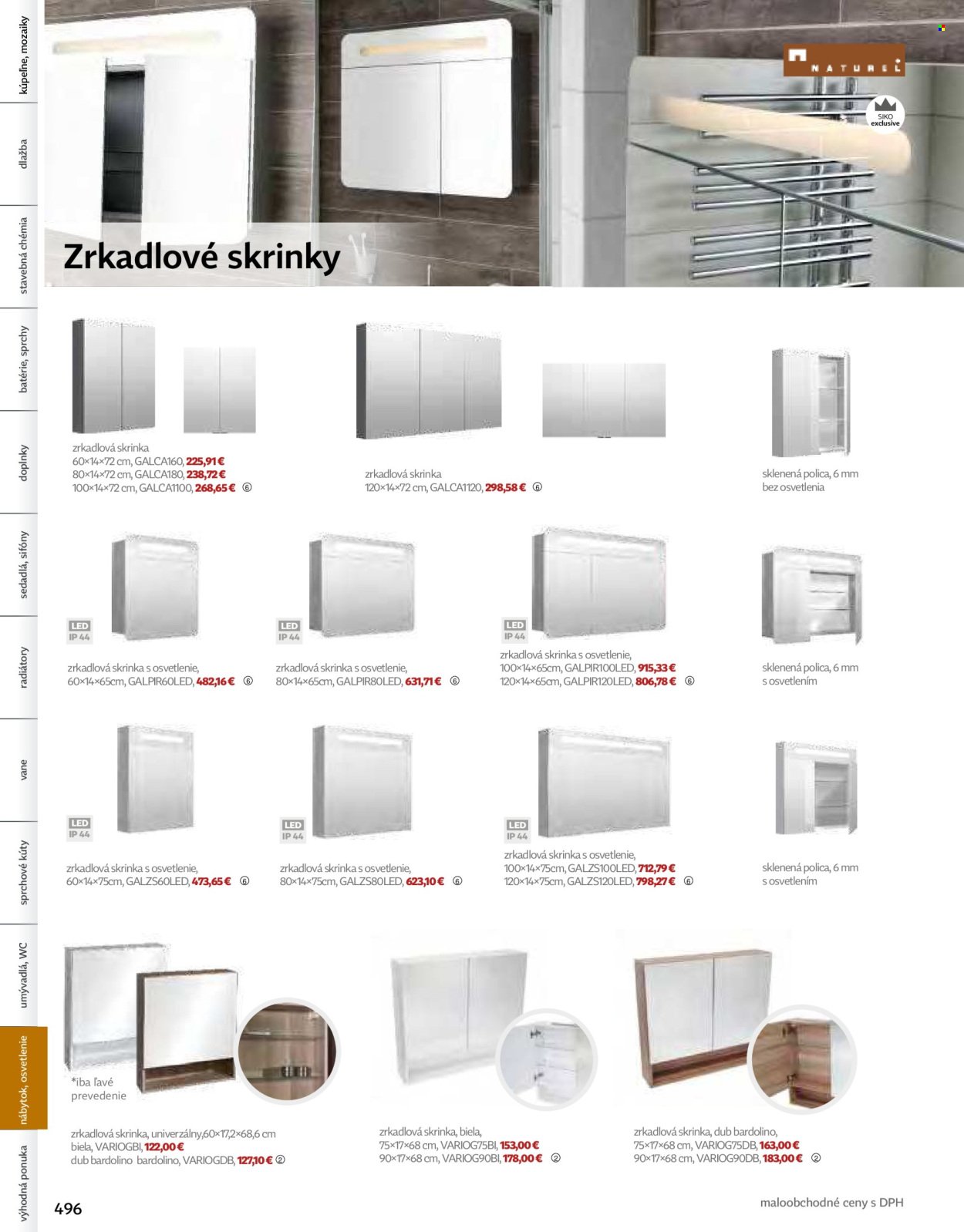 SIKO leták - Kúpeľne 2025/2026 (2025-09-07) | 496