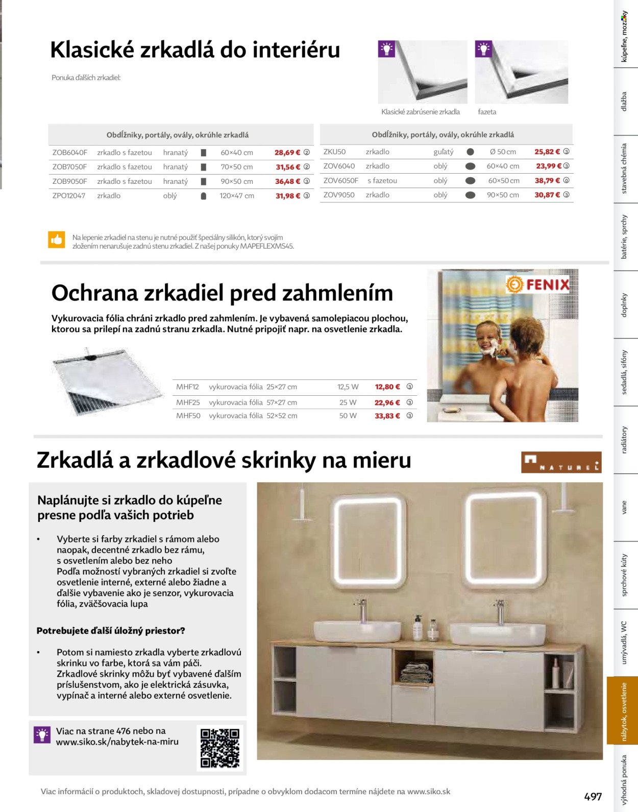 SIKO leták - Kúpeľne 2025/2026 (2025-09-07) | 497