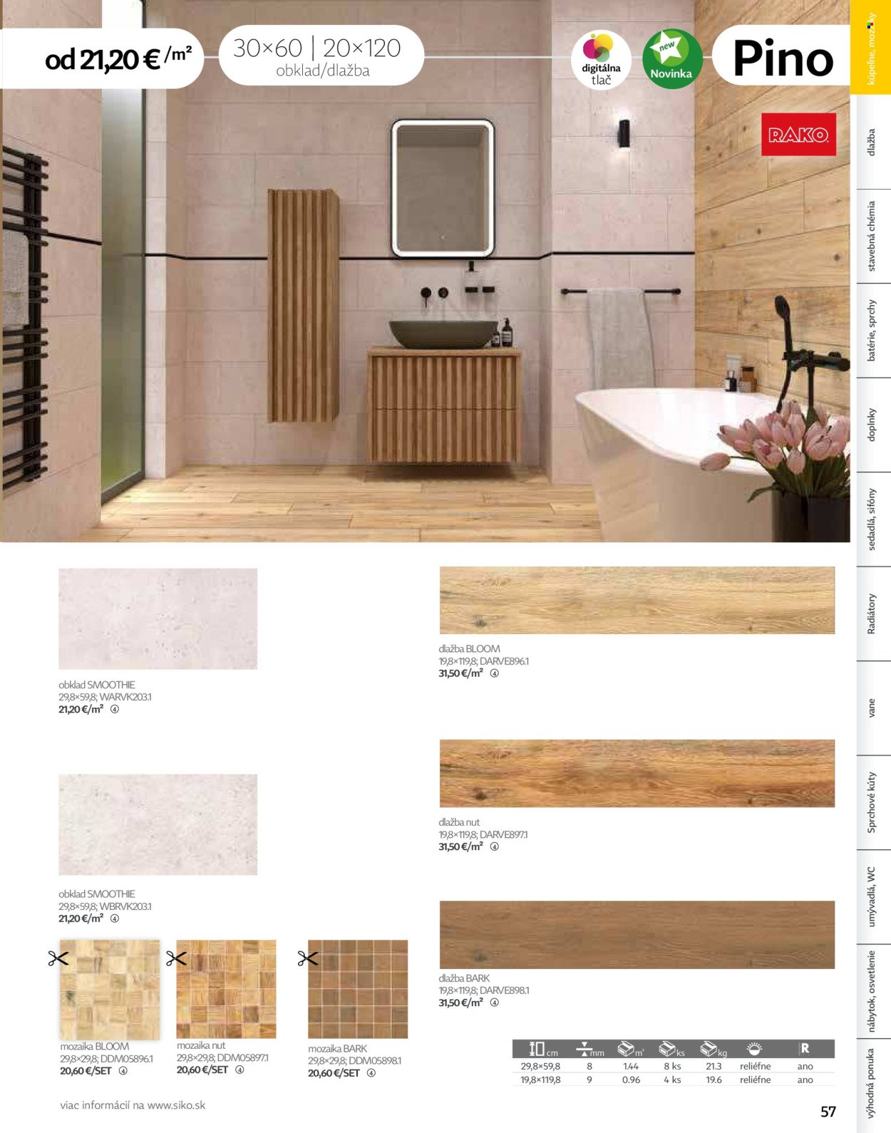 SIKO leták - Kúpeľne 2025/2026 (2025-09-07) | 57