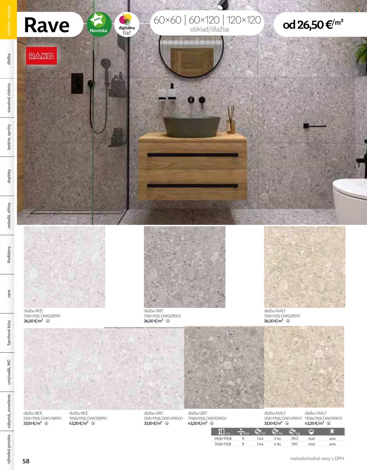 SIKO leták - Kúpeľne 2025/2026 (2025-09-07) | 58